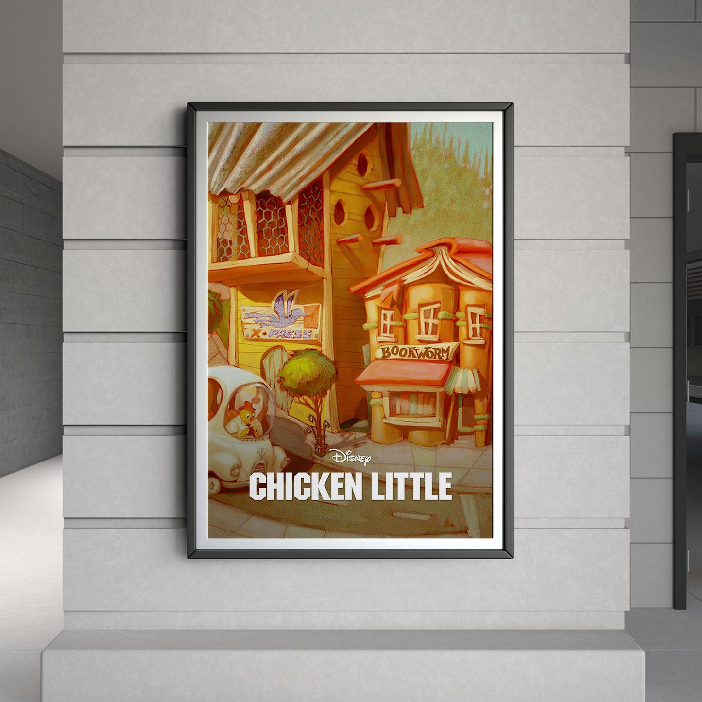 Flex Designs Poster Chicken Little Classic 8 x 10" Home Goods - Movie 2005 Movie Poster