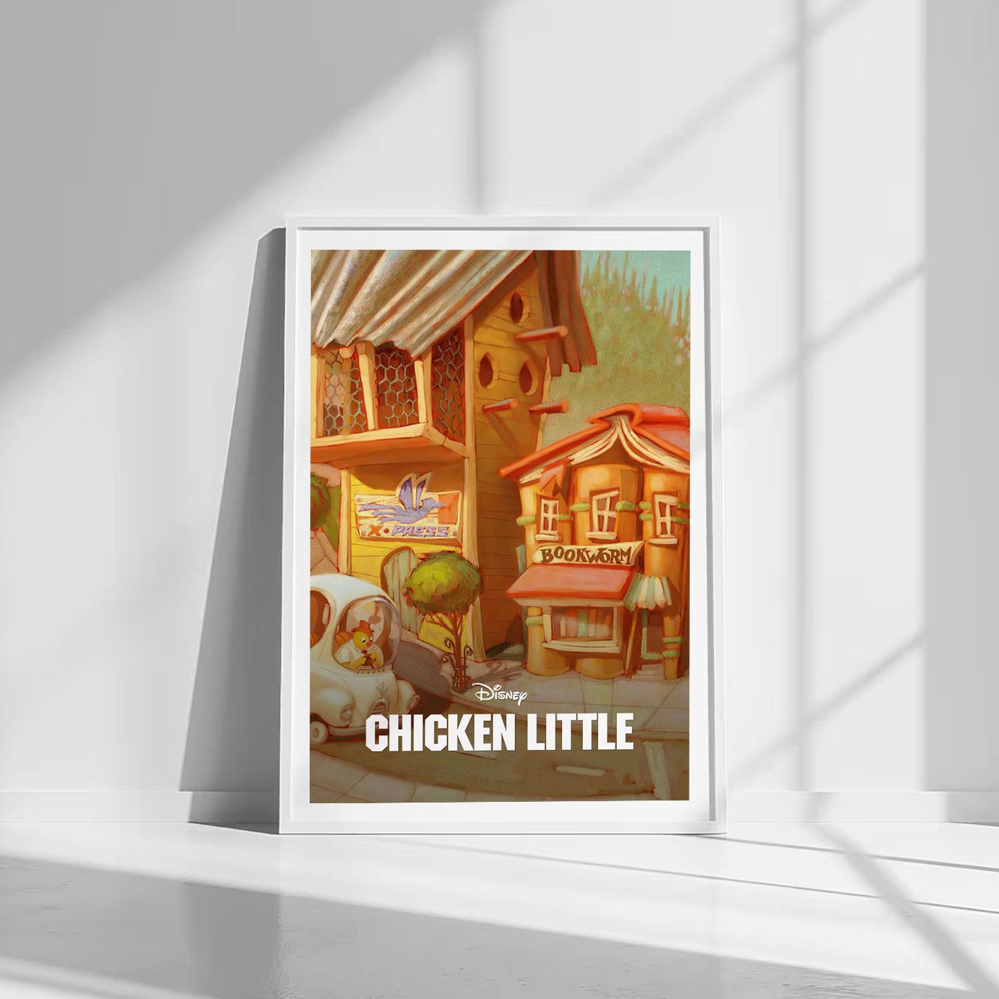 Flex Designs Poster Chicken Little Classic 8 x 10" Home Goods - Movie 2005 Movie Poster