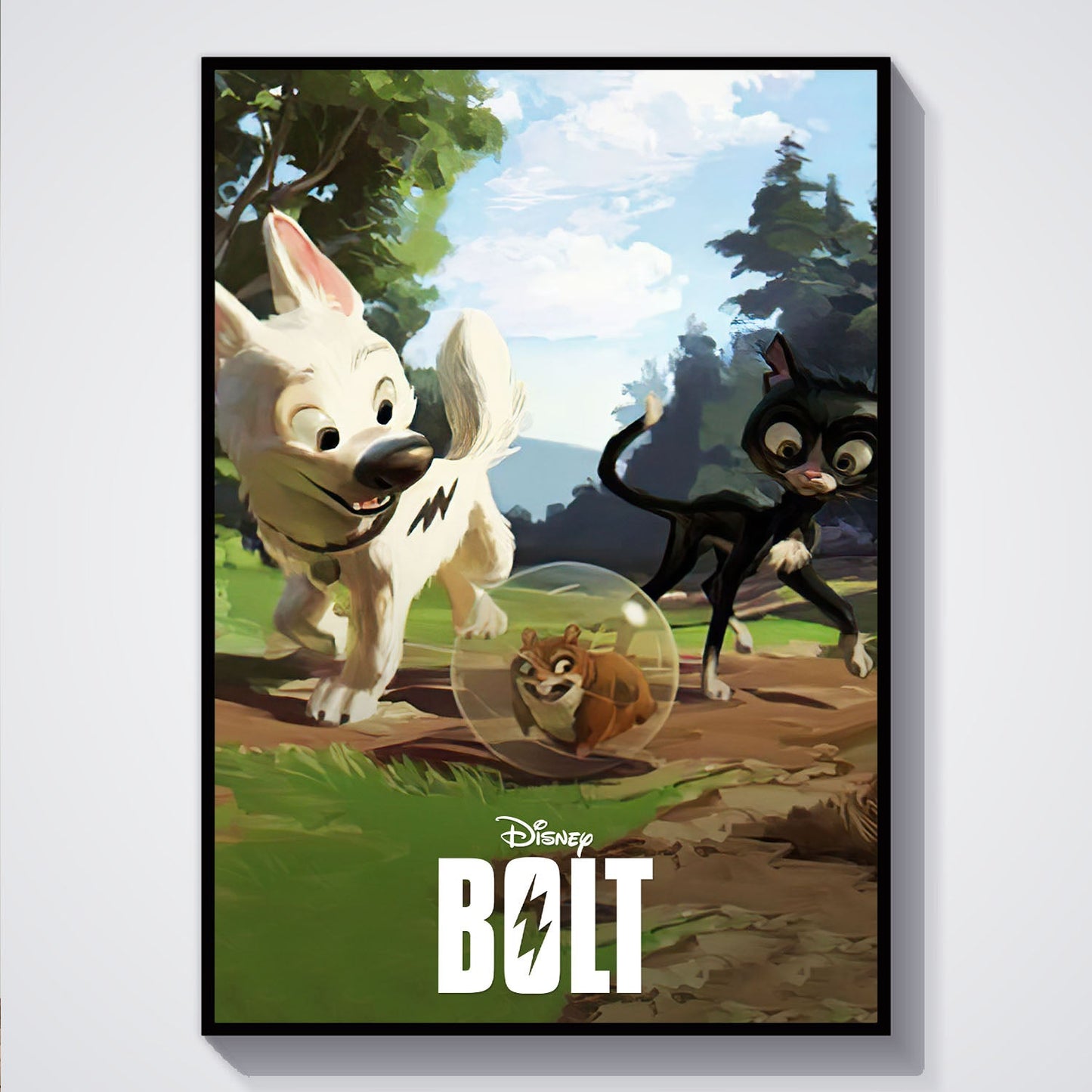 Flex Designs Poster Bolt Classic 5 x 7" Home Goods - Movie 2008 Movie Poster