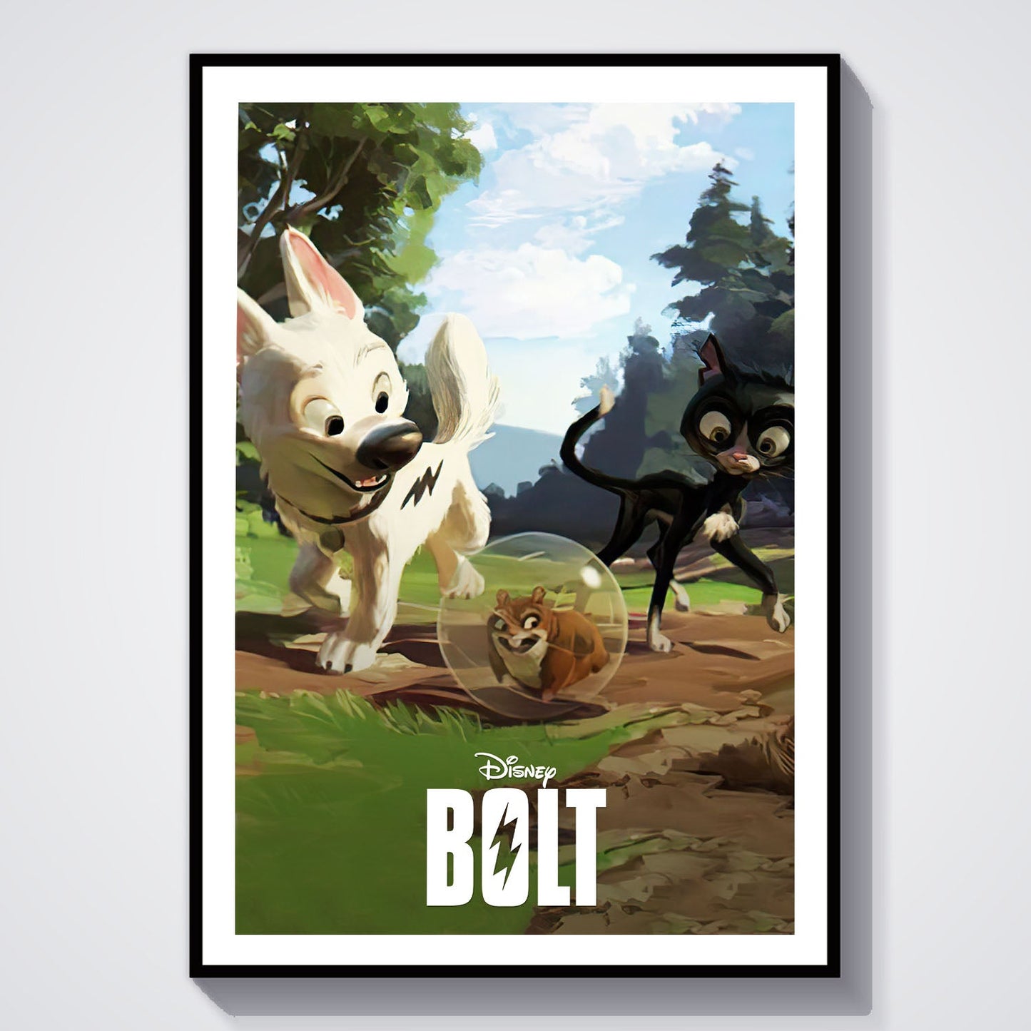 Flex Designs Poster Bolt Classic 8 x 10" Home Goods - Movie 2008 Movie Poster