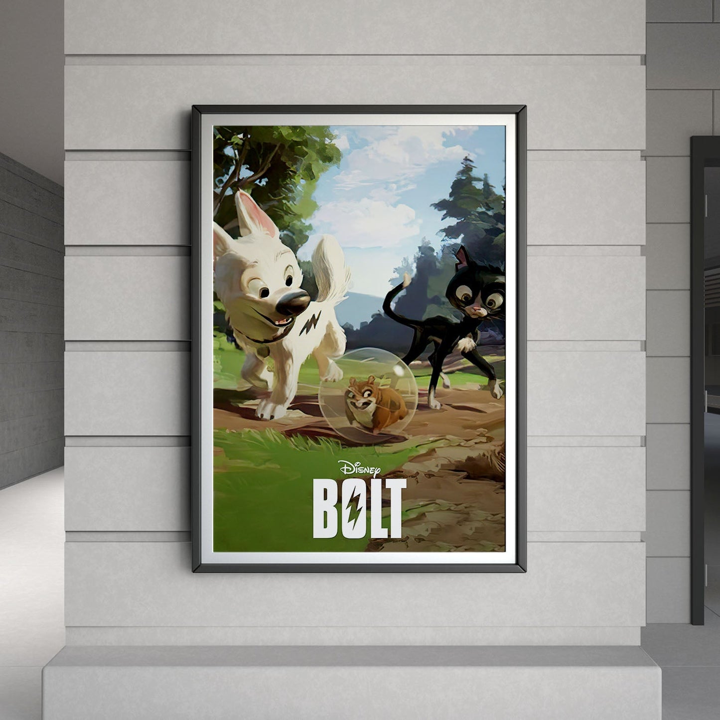 Flex Designs Poster Bolt Classic 8 x 10" Home Goods - Movie 2008 Movie Poster