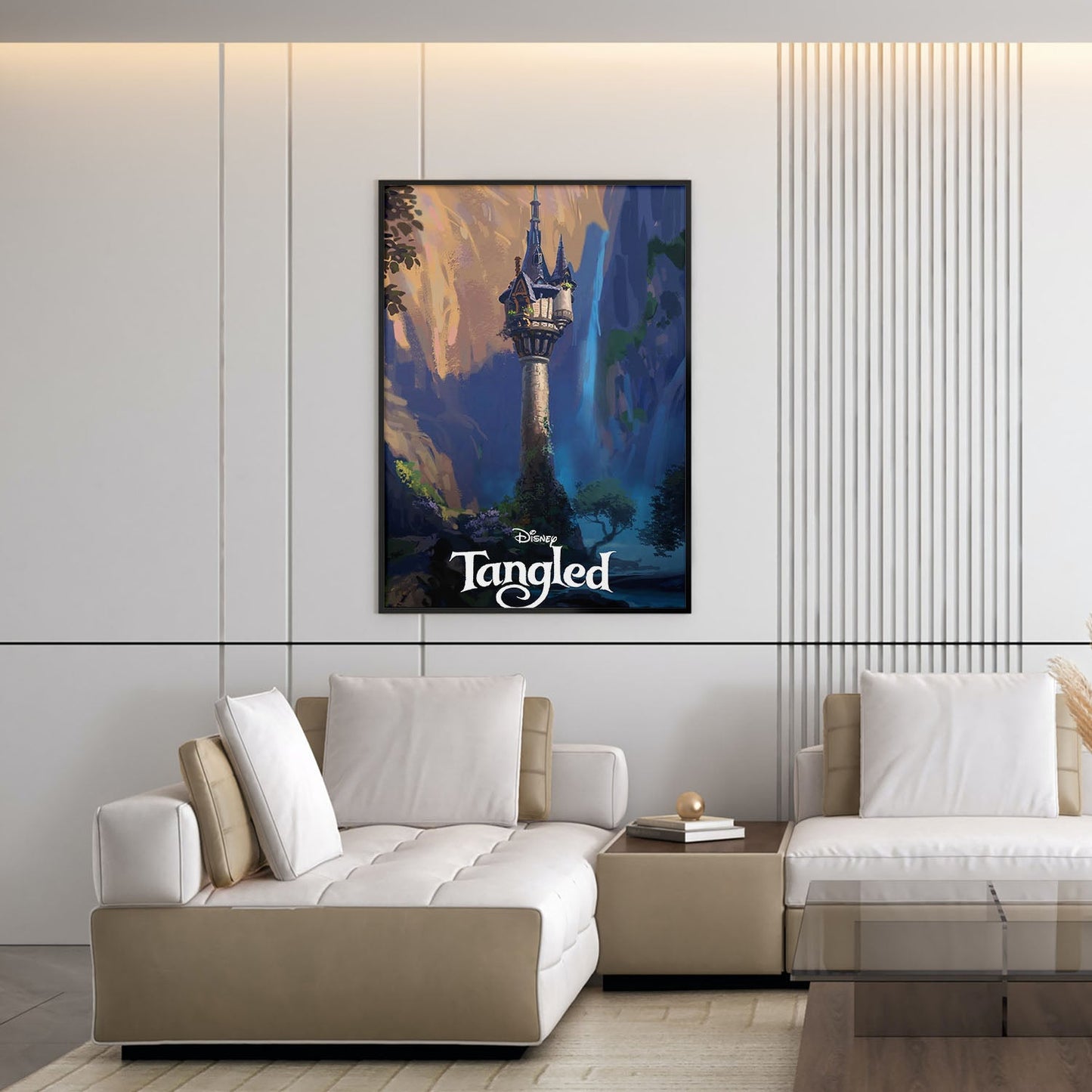 Flex Designs Poster Tangled Classic 5 x 7" Home Goods - Movie 2010 Movie Poster
