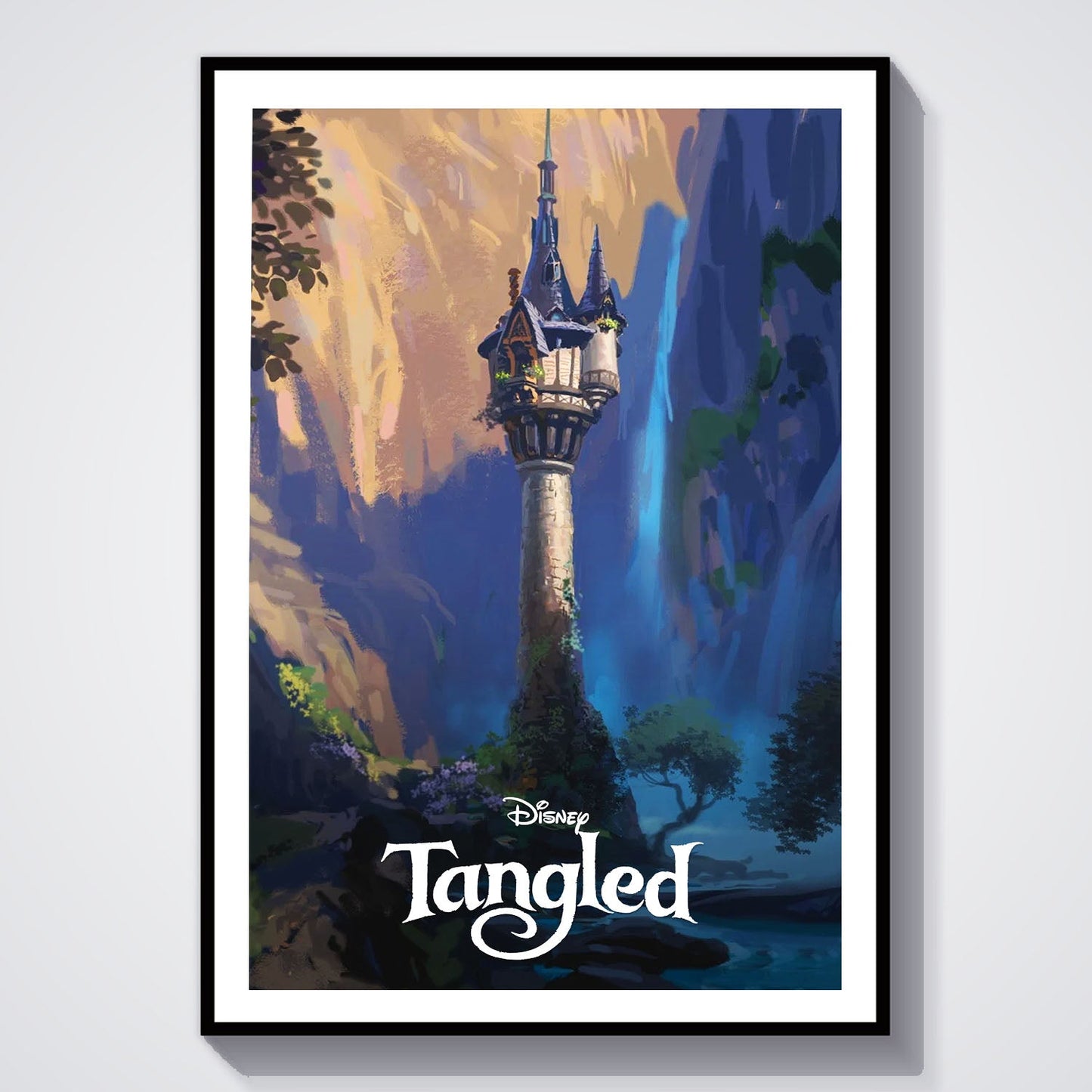 Flex Designs Poster Tangled Classic 8 x 10" Home Goods - Movie 2010 Movie Poster