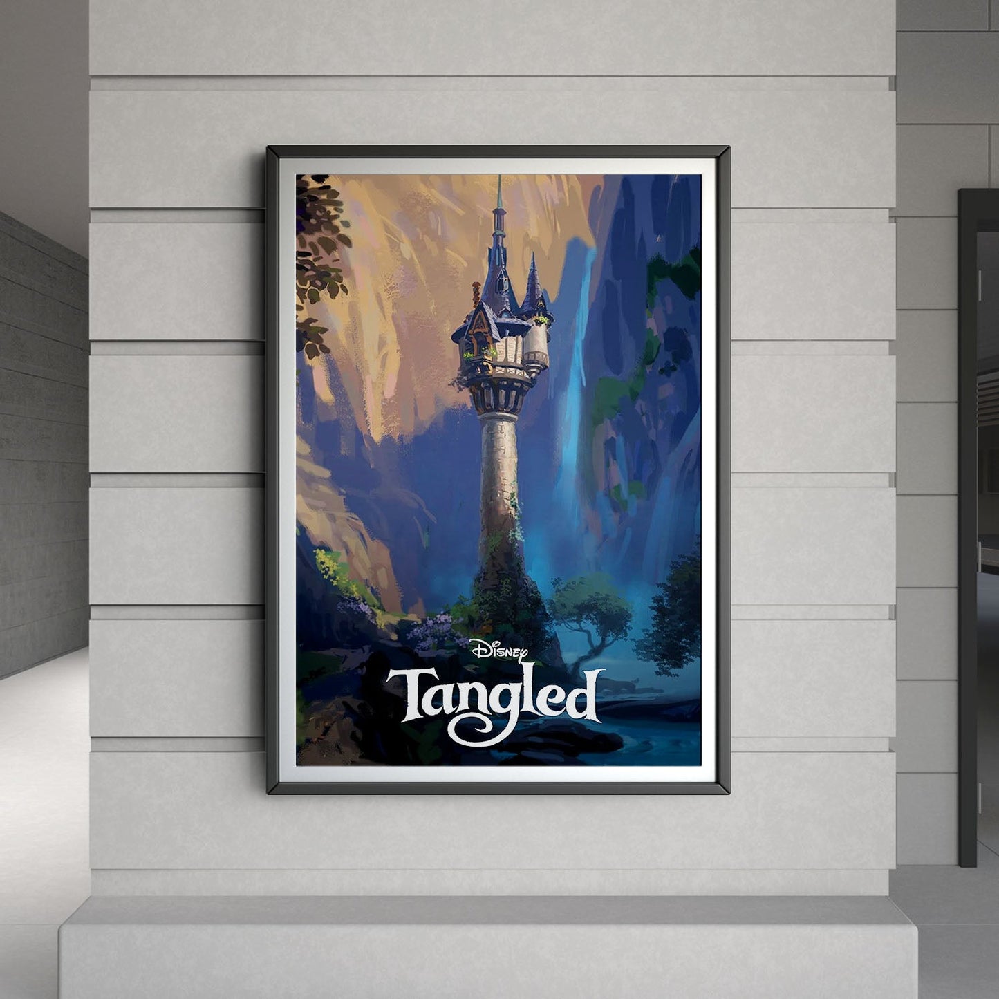 Flex Designs Poster Tangled Classic 8 x 10" Home Goods - Movie 2010 Movie Poster
