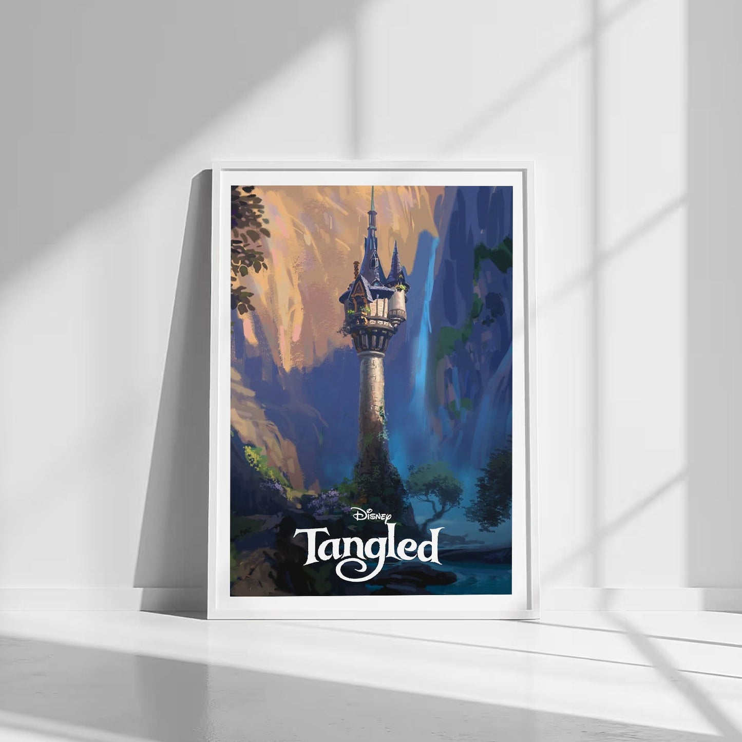 Flex Designs Poster Tangled Classic 8 x 10" Home Goods - Movie 2010 Movie Poster