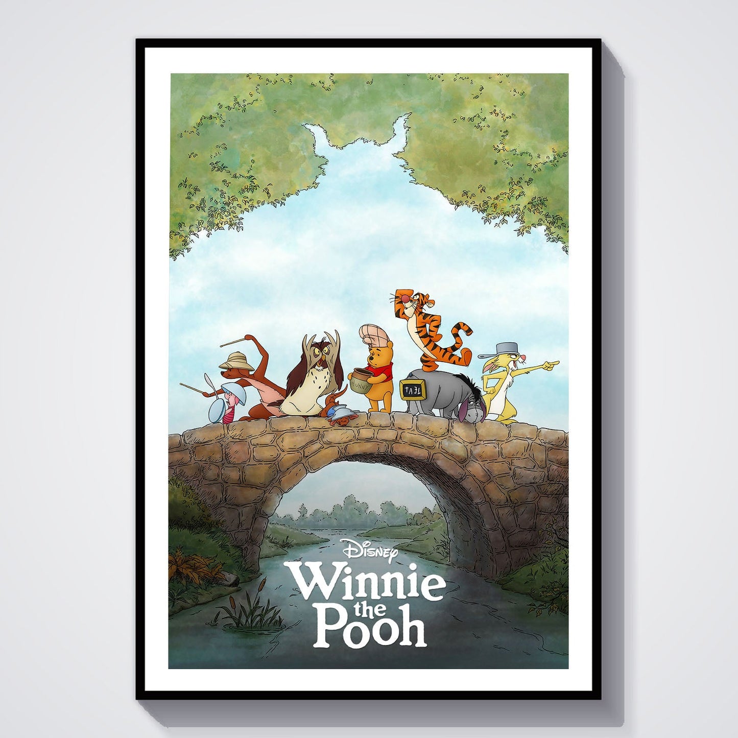 Flex Designs Poster Winnie the Pooh Classic 8 x 10" Home Goods - Movie 2011 Movie Poster
