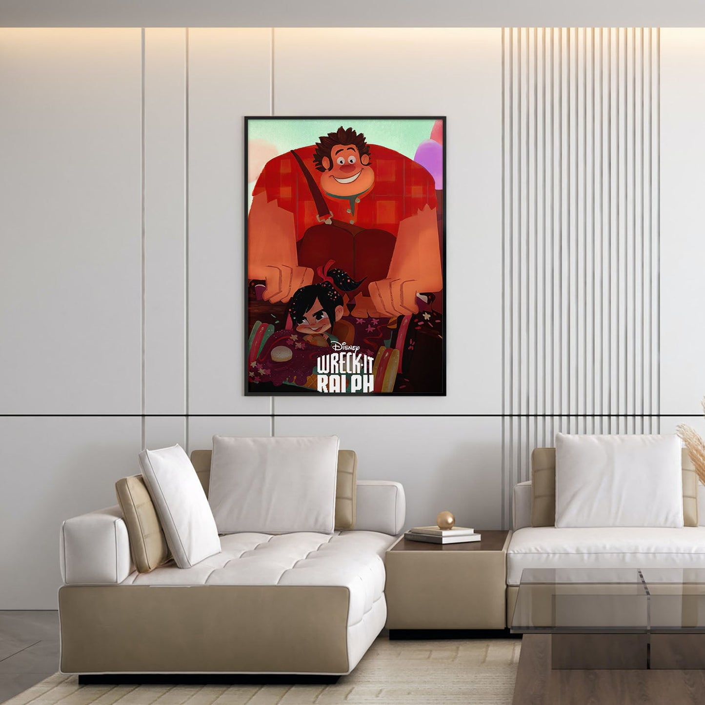 Flex Designs Poster Wreck-It Ralph Classic 5 x 7" Home Goods - Movie 2012 Movie Poster