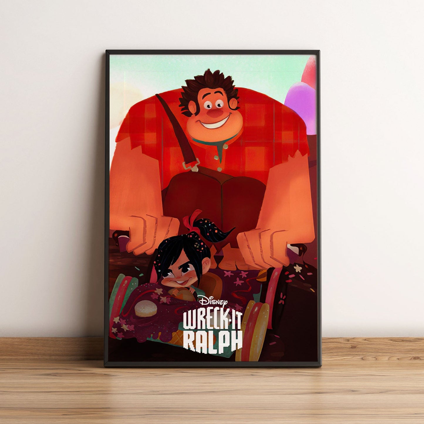 Flex Designs Poster Wreck-It Ralph Classic 5 x 7" Home Goods - Movie 2012 Movie Poster