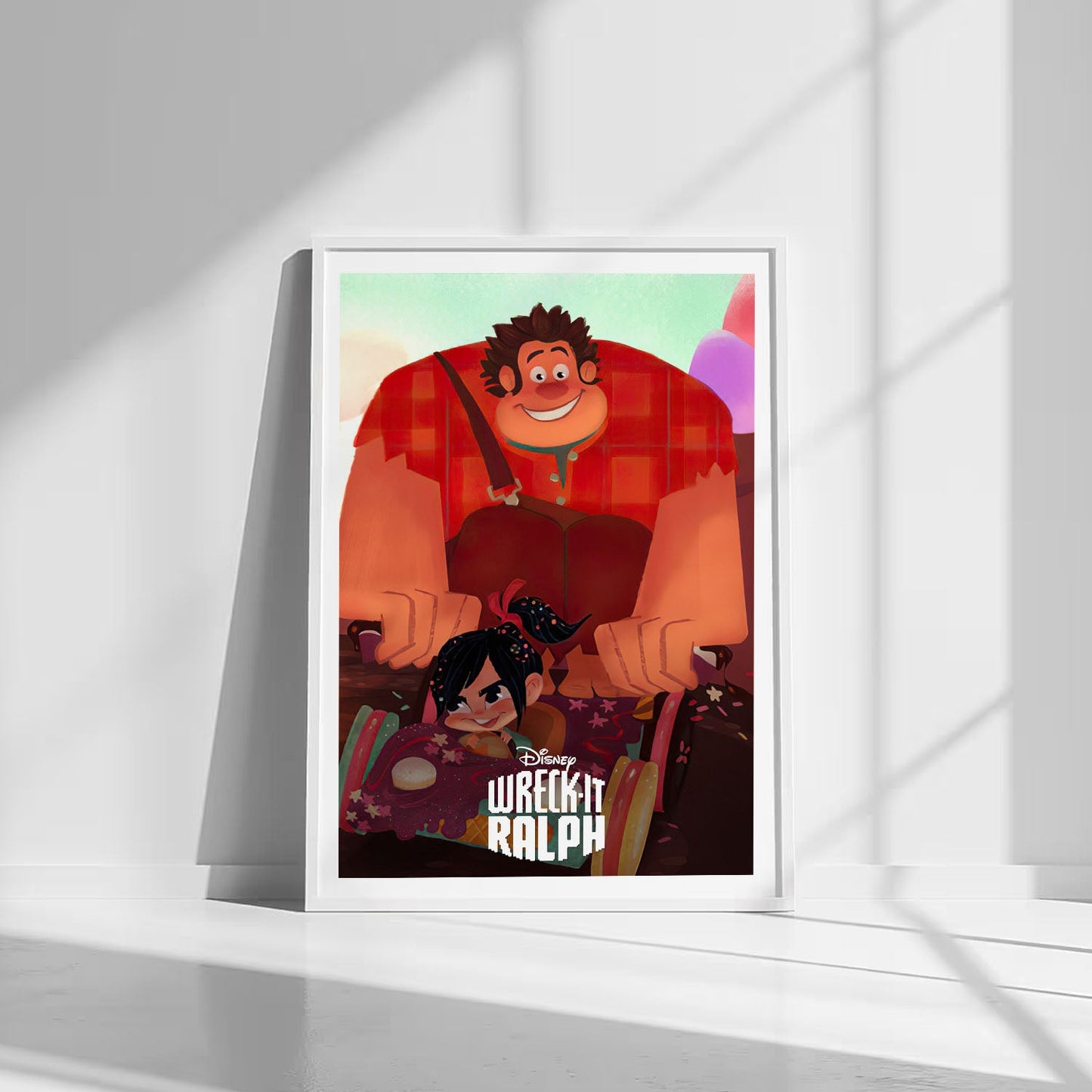 Flex Designs Poster Wreck-It Ralph Classic 8 x 10" Home Goods - Movie 2012 Movie Poster