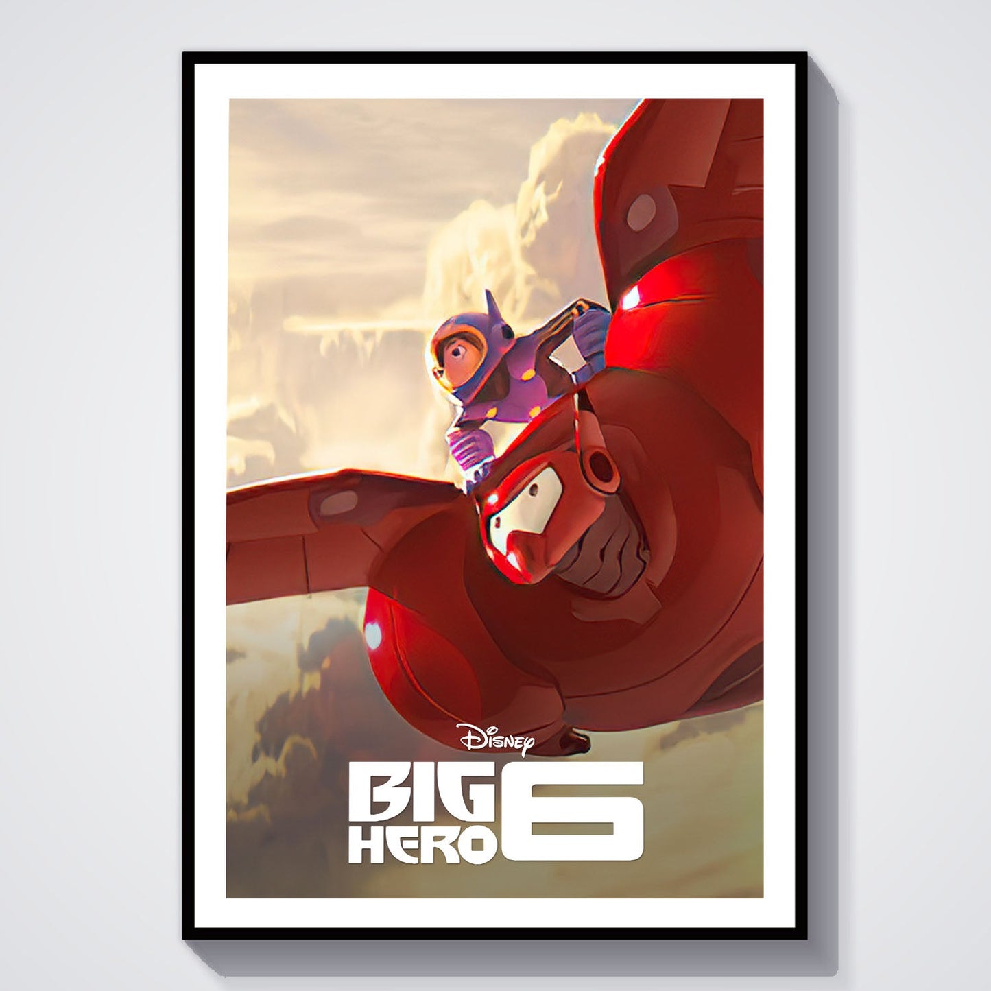 Flex Designs Poster Big Hero 6 Classic 8 x 10" Home Goods - Movie 2014 Movie Poster