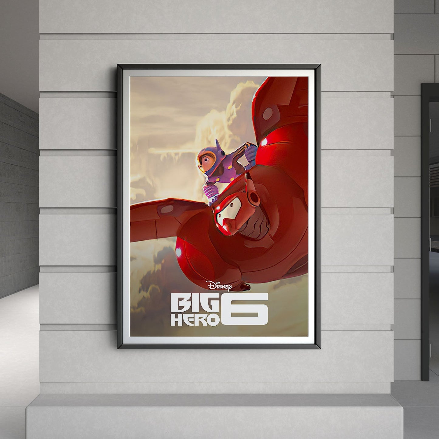 Flex Designs Poster Big Hero 6 Classic 8 x 10" Home Goods - Movie 2014 Movie Poster