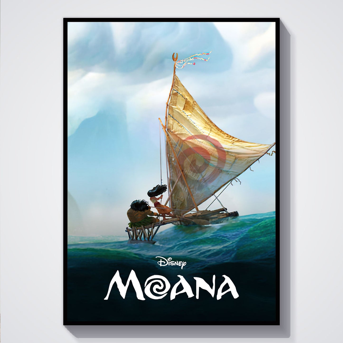 Flex Designs Poster Moana Classic 5 x 7" Home Goods - Movie 2016 Movie Poster