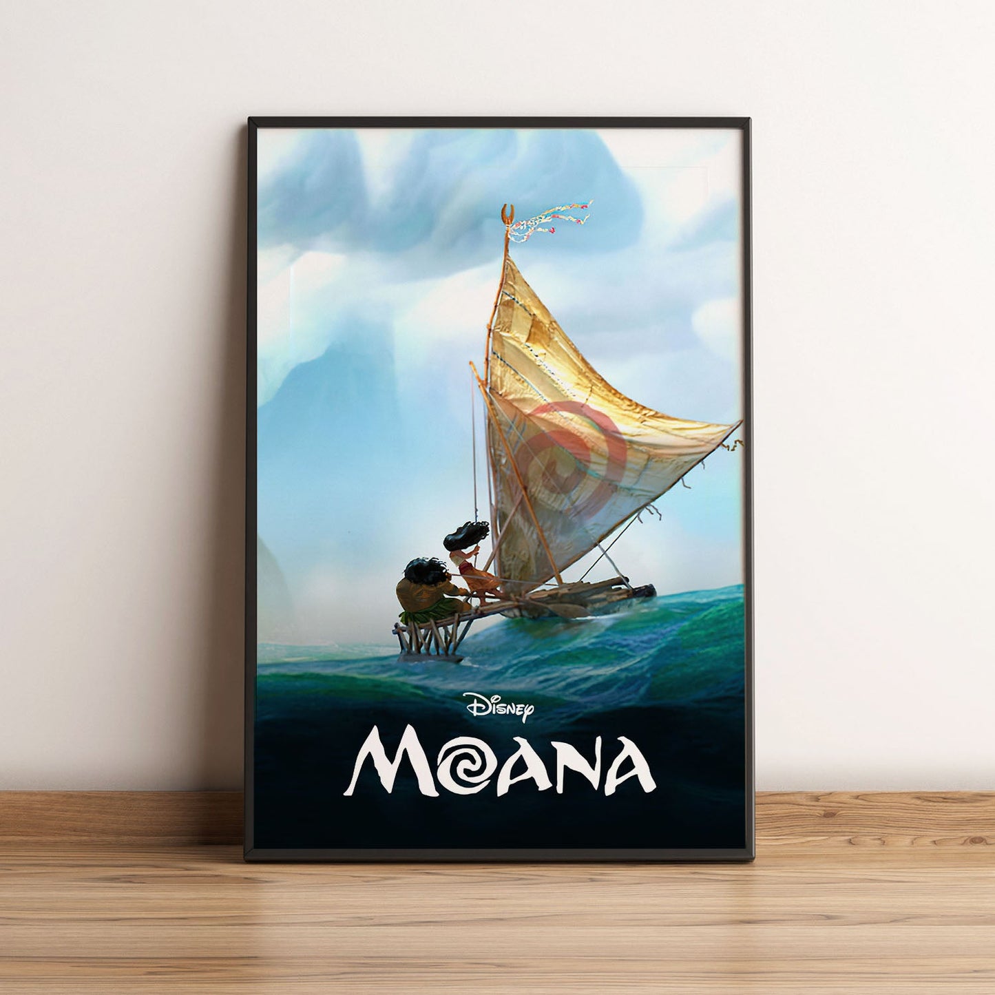 Flex Designs Poster Moana Classic 5 x 7" Home Goods - Movie 2016 Movie Poster