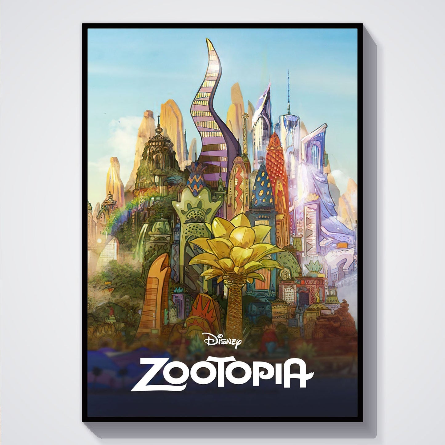 Flex Designs Poster Zootopia Classic 5 x 7" Home Goods - Movie 2016 Movie Poster
