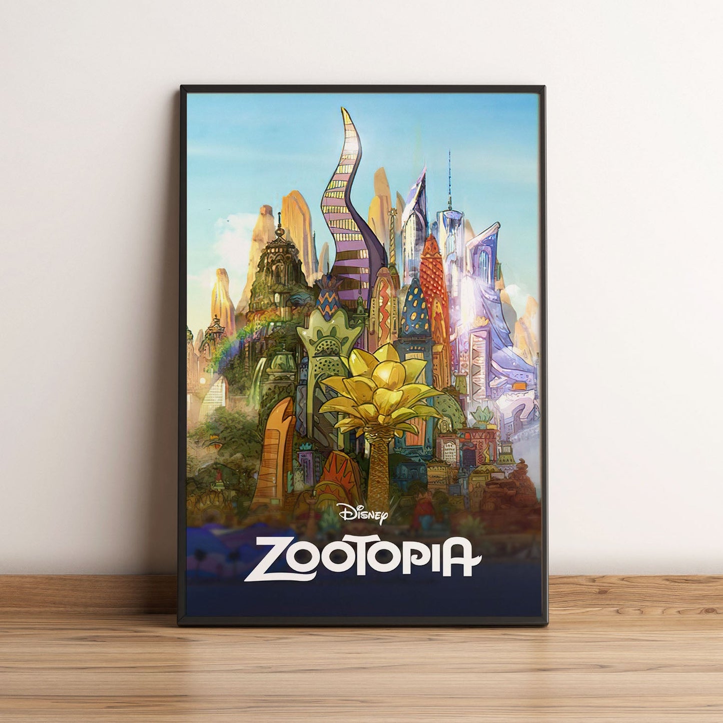 Flex Designs Poster Zootopia Classic 5 x 7" Home Goods - Movie 2016 Movie Poster