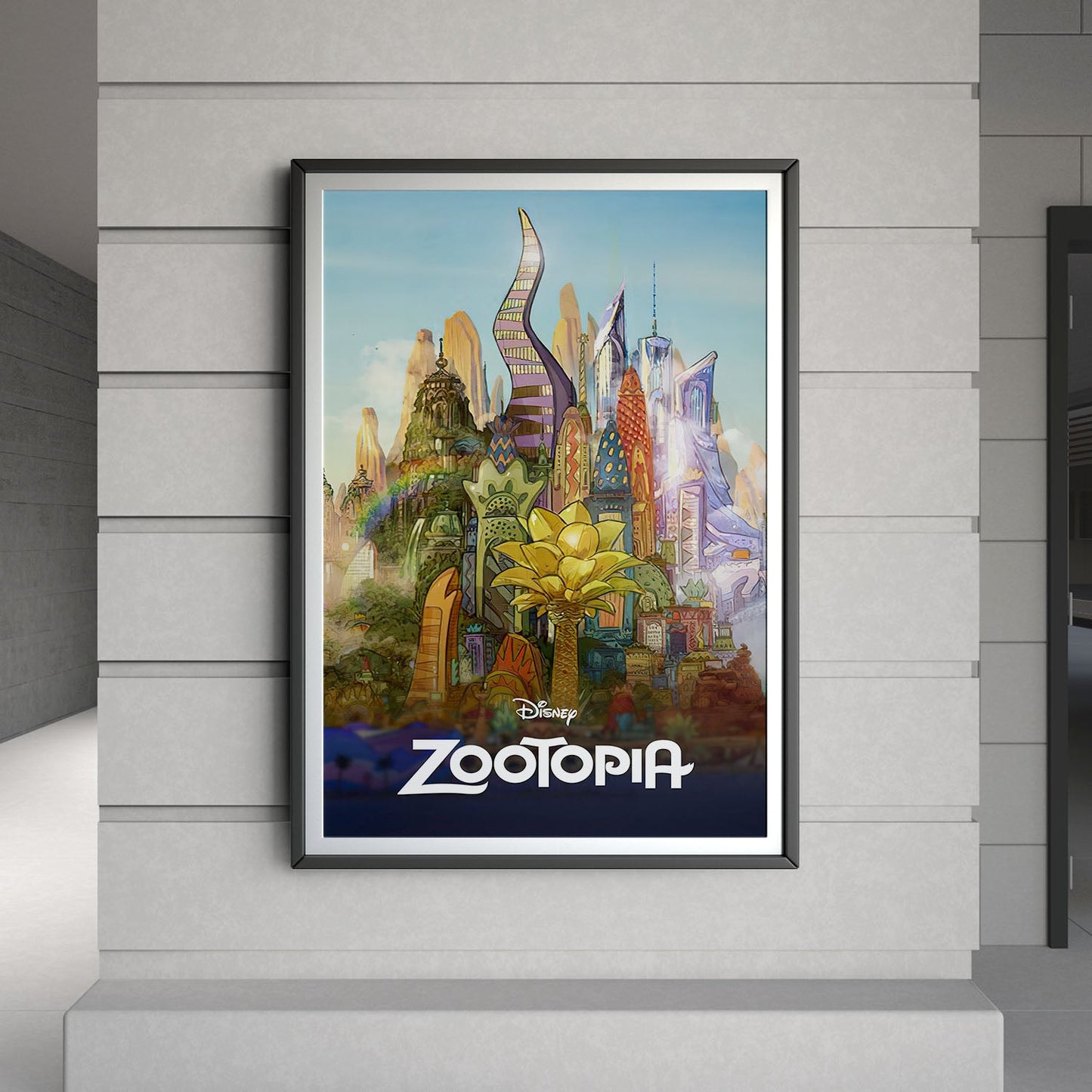Flex Designs Poster Zootopia Classic 8 x 10" Home Goods - Movie 2016 Movie Poster