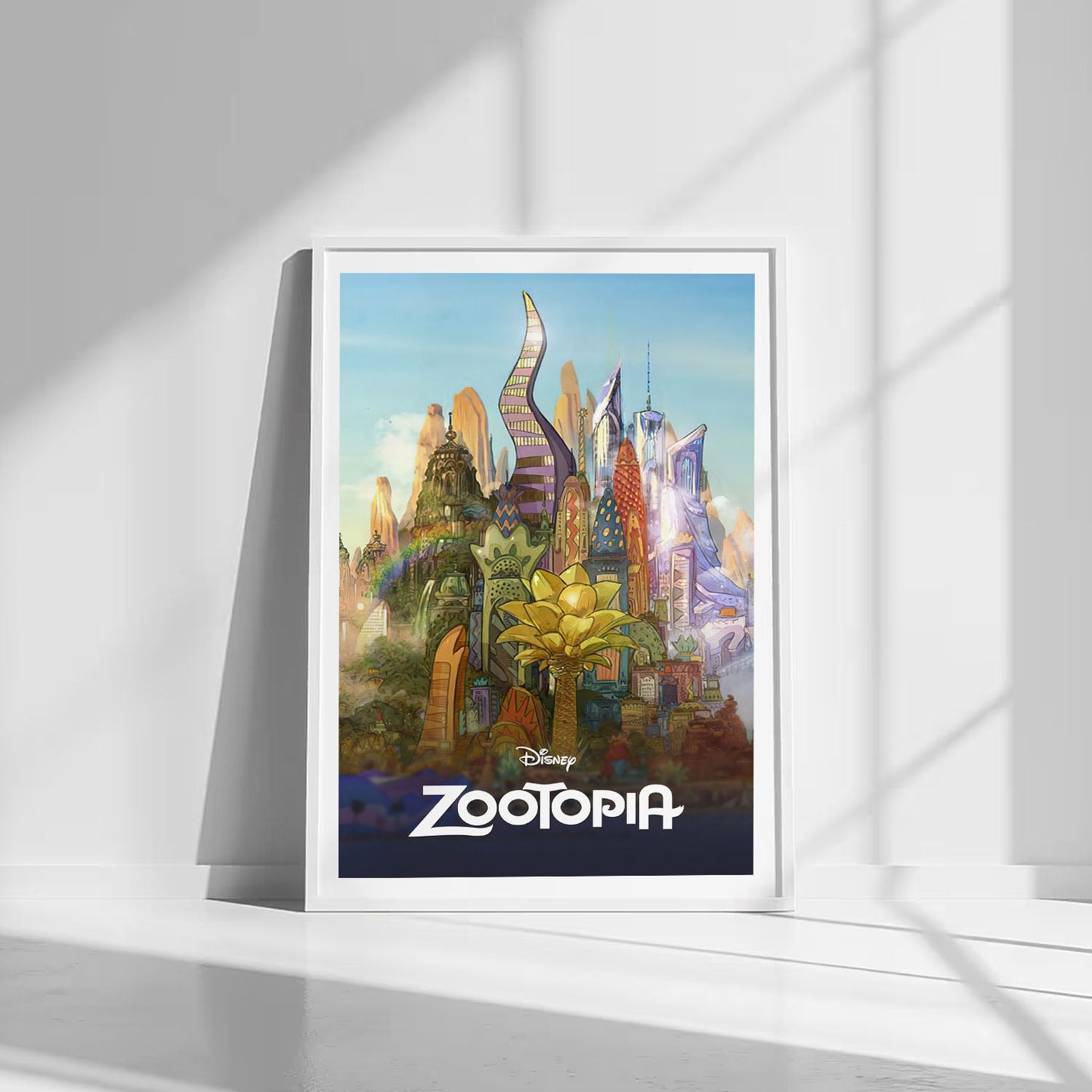 Flex Designs Poster Zootopia Classic 8 x 10" Home Goods - Movie 2016 Movie Poster