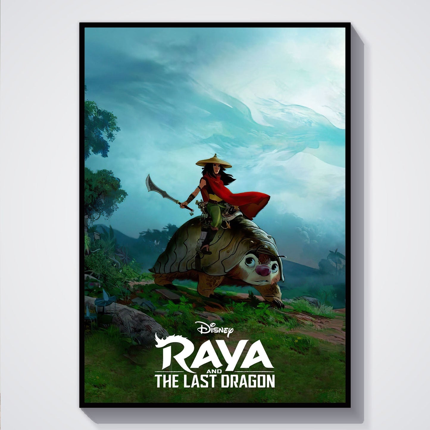 Flex Designs Poster Raya and the Last Dragon Classic 5 x 7" Home Goods - Movie 2021 Movie Poster