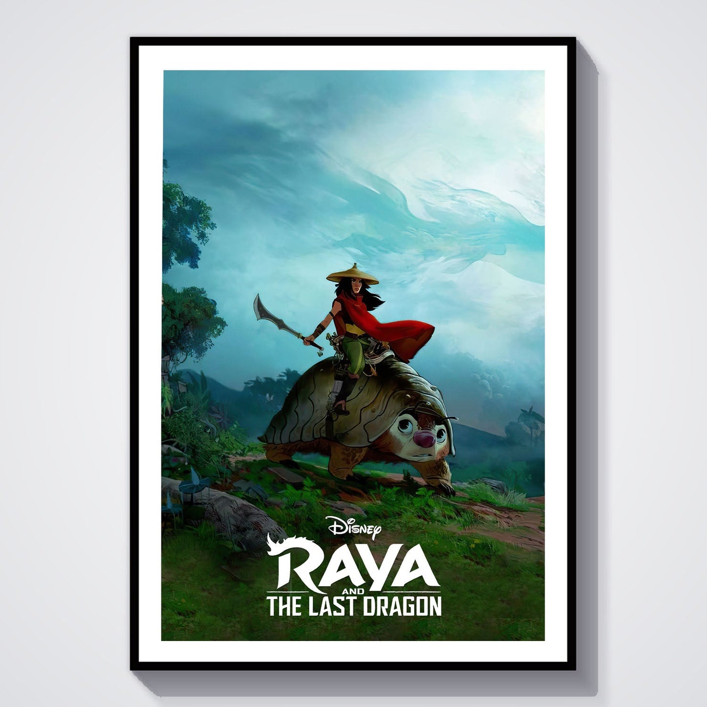 Flex Designs Poster Raya and the Last Dragon Classic 8 x 10" Home Goods - Movie 2021 Movie Poster