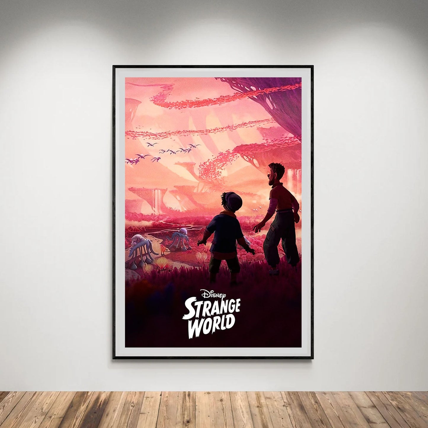 Flex Designs Poster Strange World Classic 5 x 7" Home Goods - Movie 2022 Movie Poster