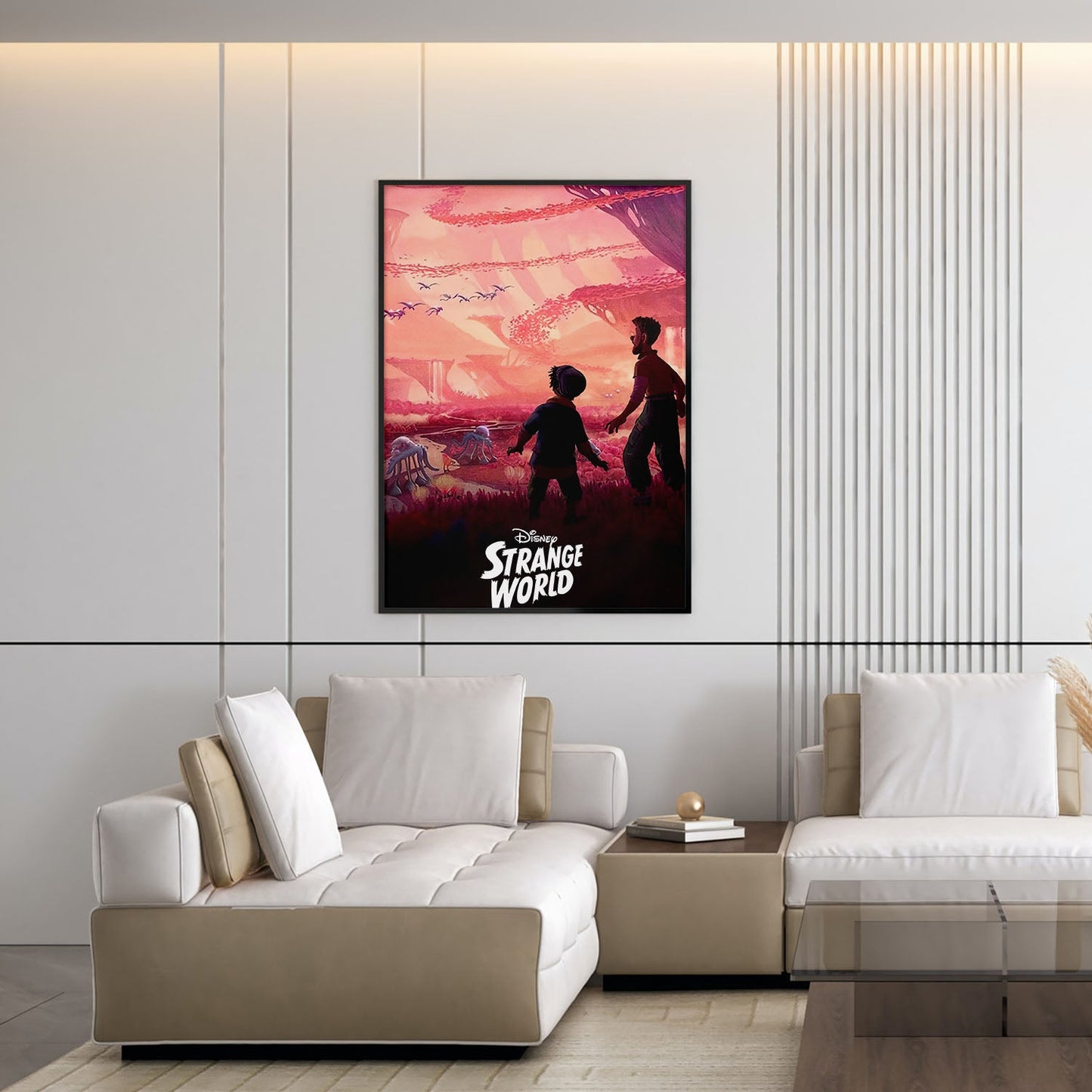 Flex Designs Poster Strange World Classic 5 x 7" Home Goods - Movie 2022 Movie Poster