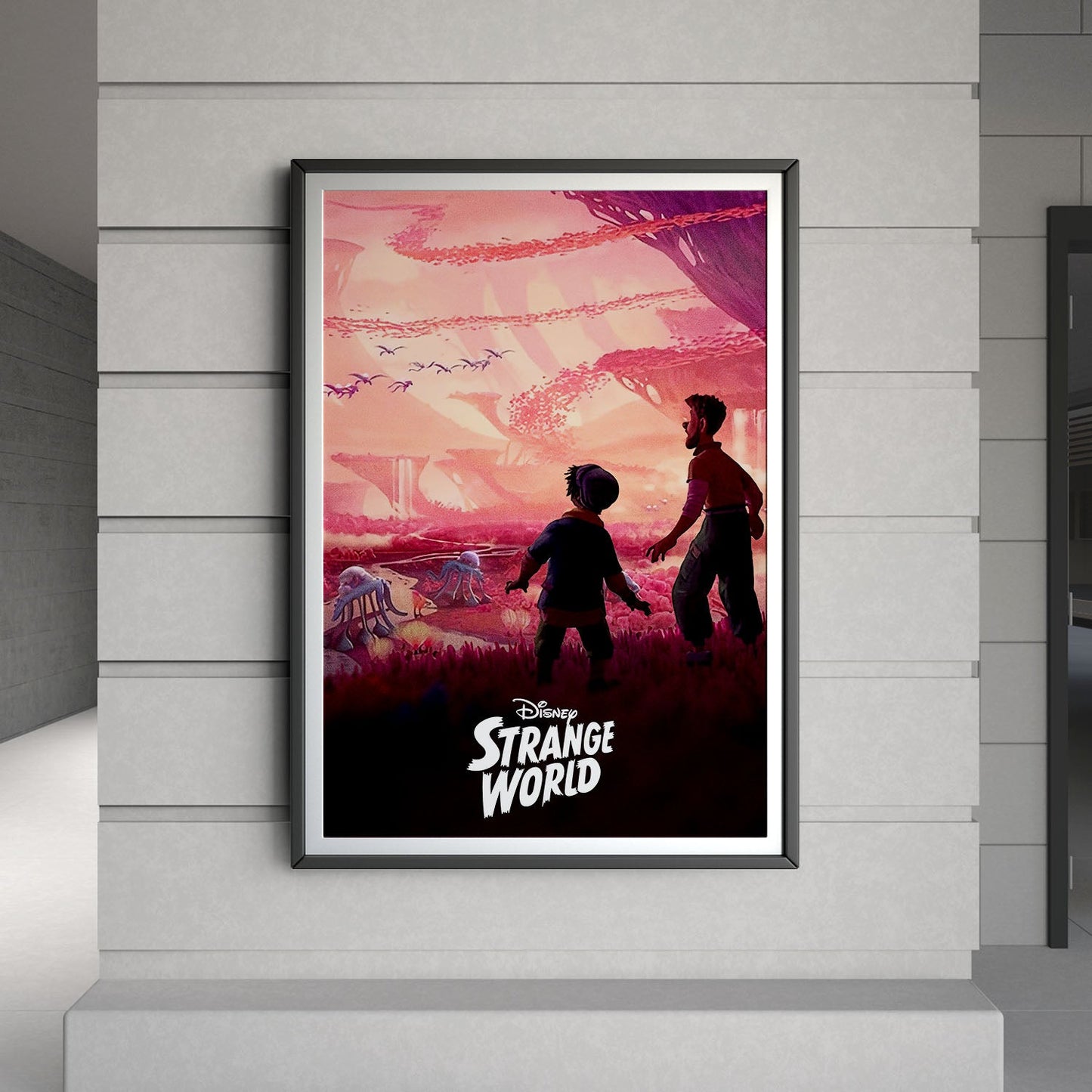 Flex Designs Poster Strange World Classic 8 x 10" Home Goods - Movie 2022 Movie Poster