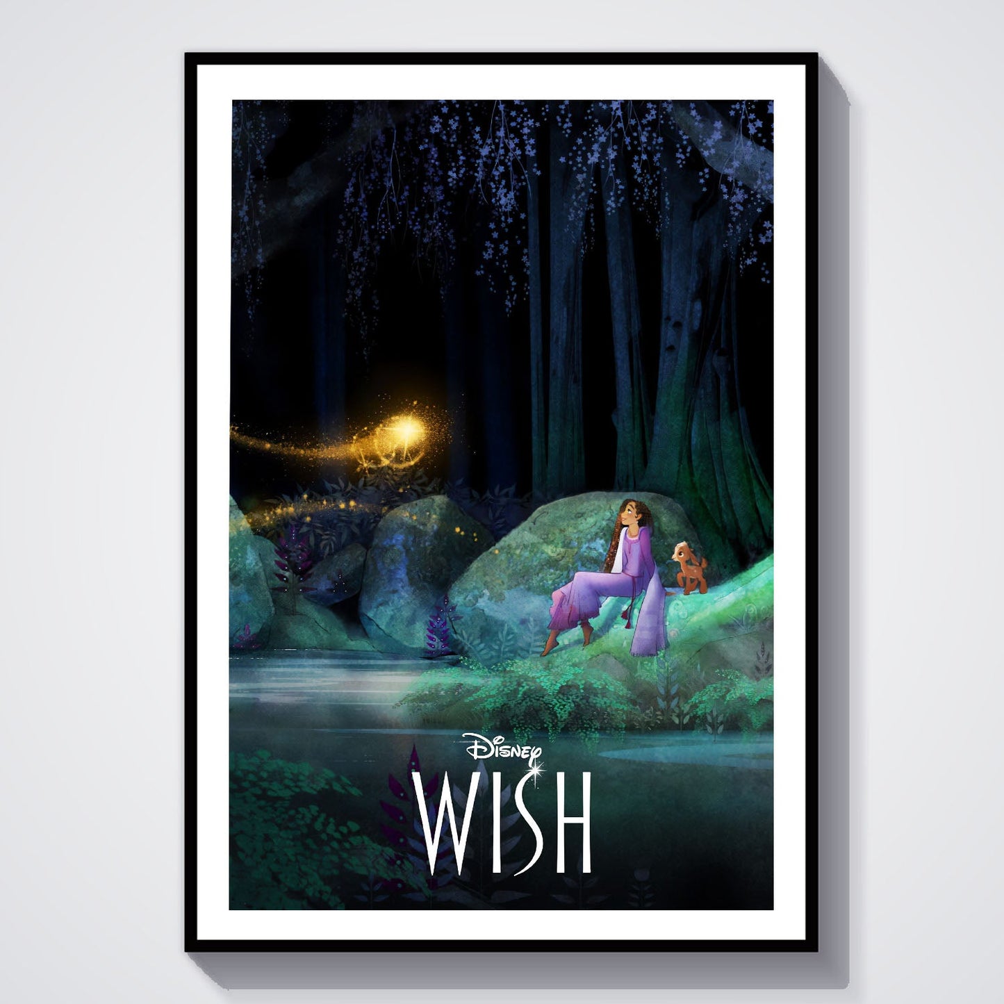 Flex Designs Poster Wish Classic 8 x 10" Home Goods - Movie 2023 Movie Poster