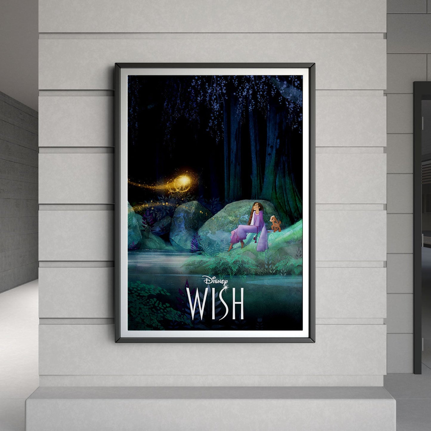 Flex Designs Poster Wish Classic 8 x 10" Home Goods - Movie 2023 Movie Poster