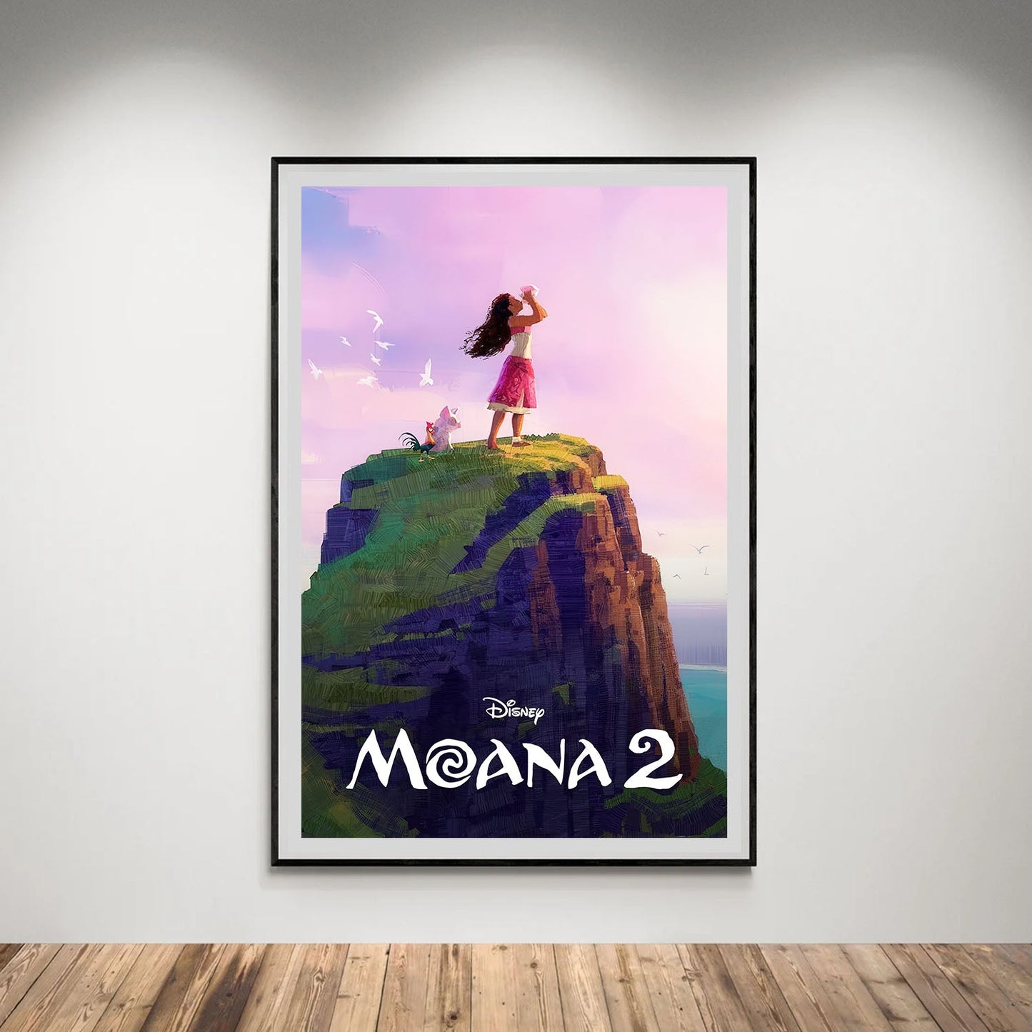 Flex Designs Poster Moana 2 Classic 5 x 7" Home Goods - Movie 2024 Movie Poster