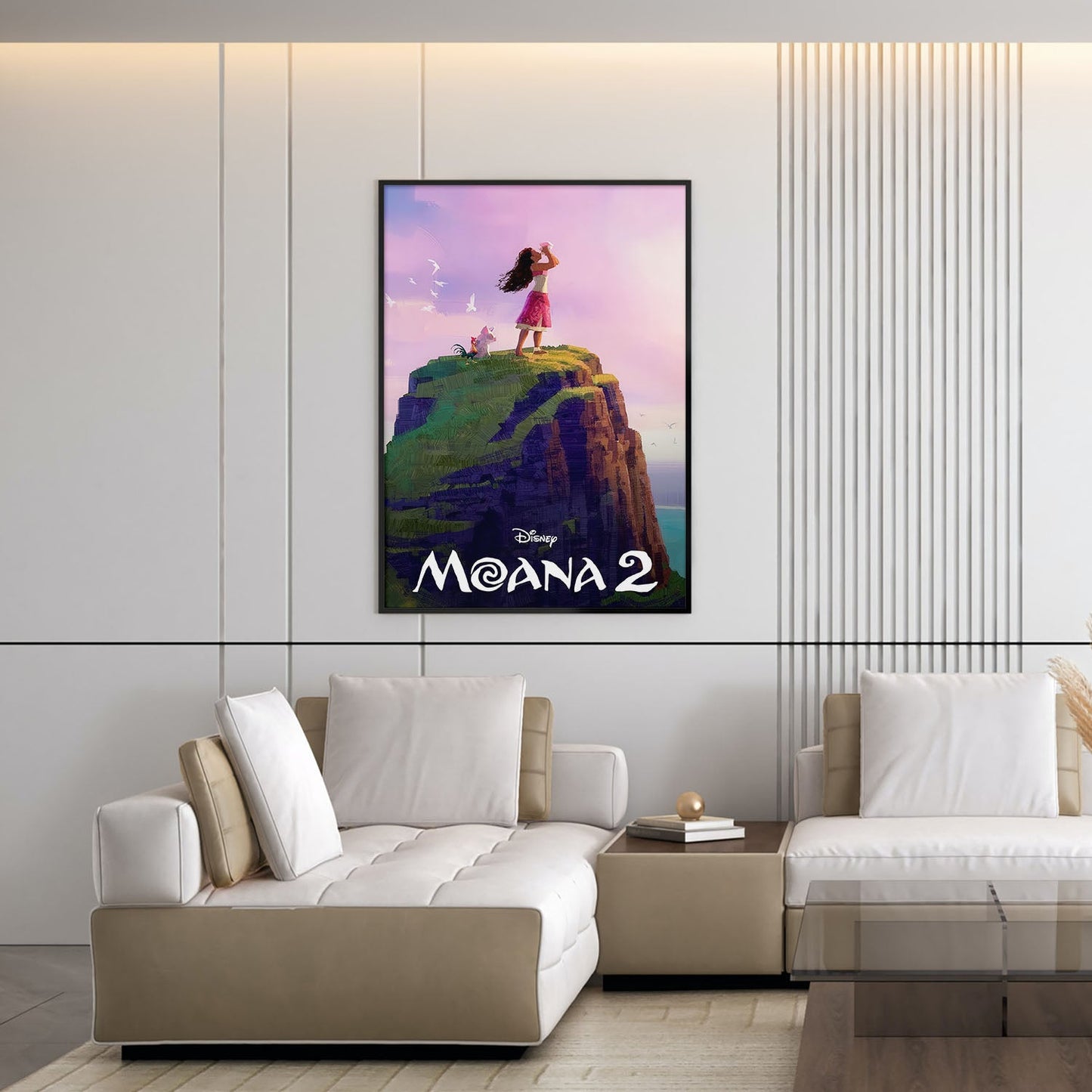 Flex Designs Poster Moana 2 Classic 5 x 7" Home Goods - Movie 2024 Movie Poster