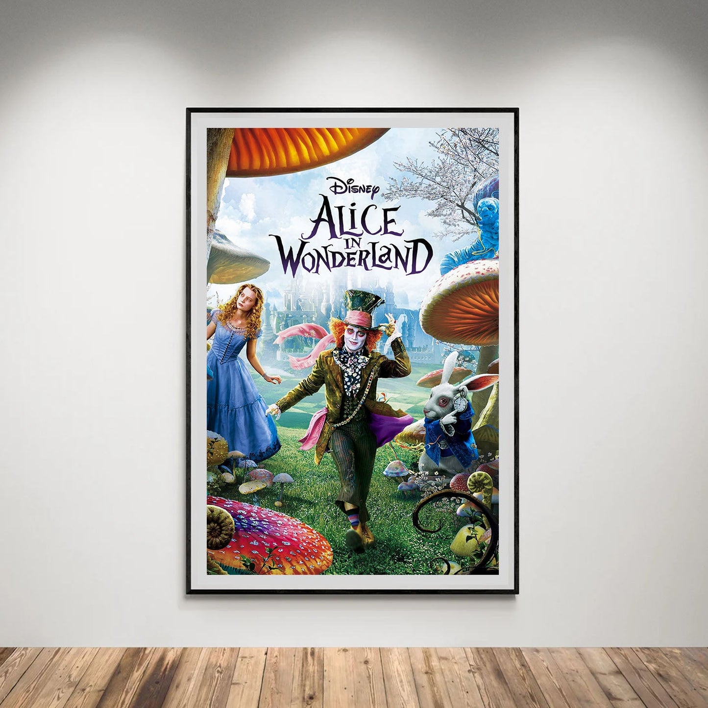 Flex Designs Poster Alice in Wonderland Live Action 5 x 7" Home Goods - Movie 2010 Movie Poster