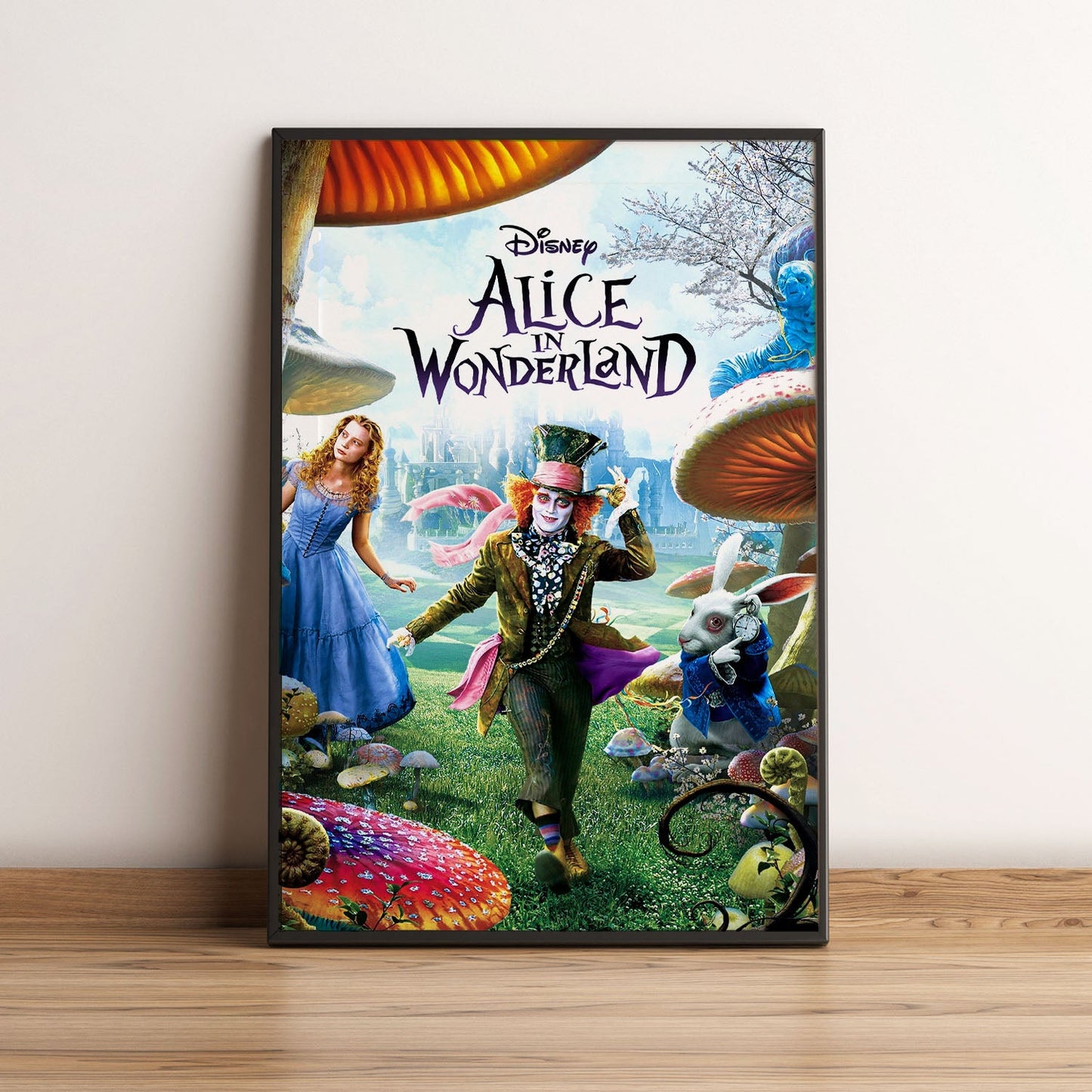 Flex Designs Poster Alice in Wonderland Live Action 5 x 7" Home Goods - Movie 2010 Movie Poster