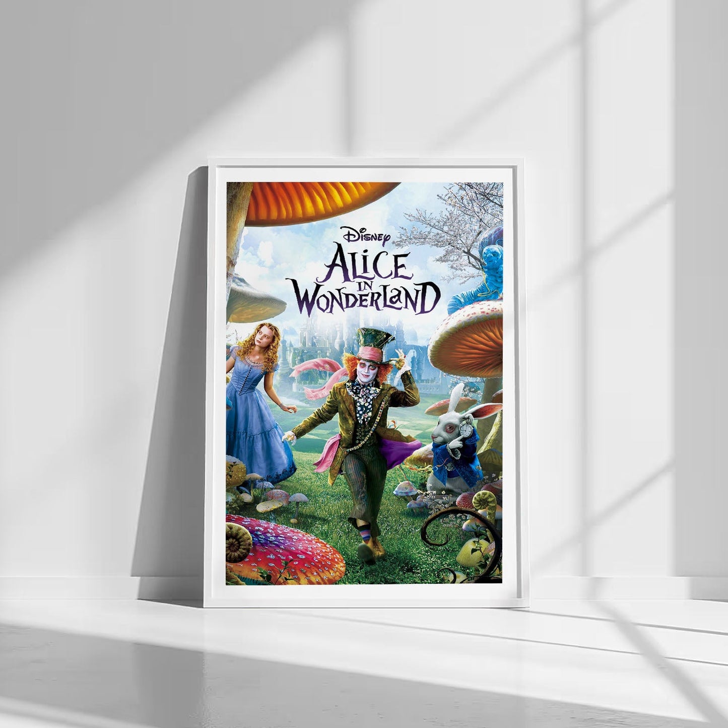 Flex Designs Poster Alice in Wonderland Live Action 8 x 10" Home Goods - Movie 2010 Movie Poster