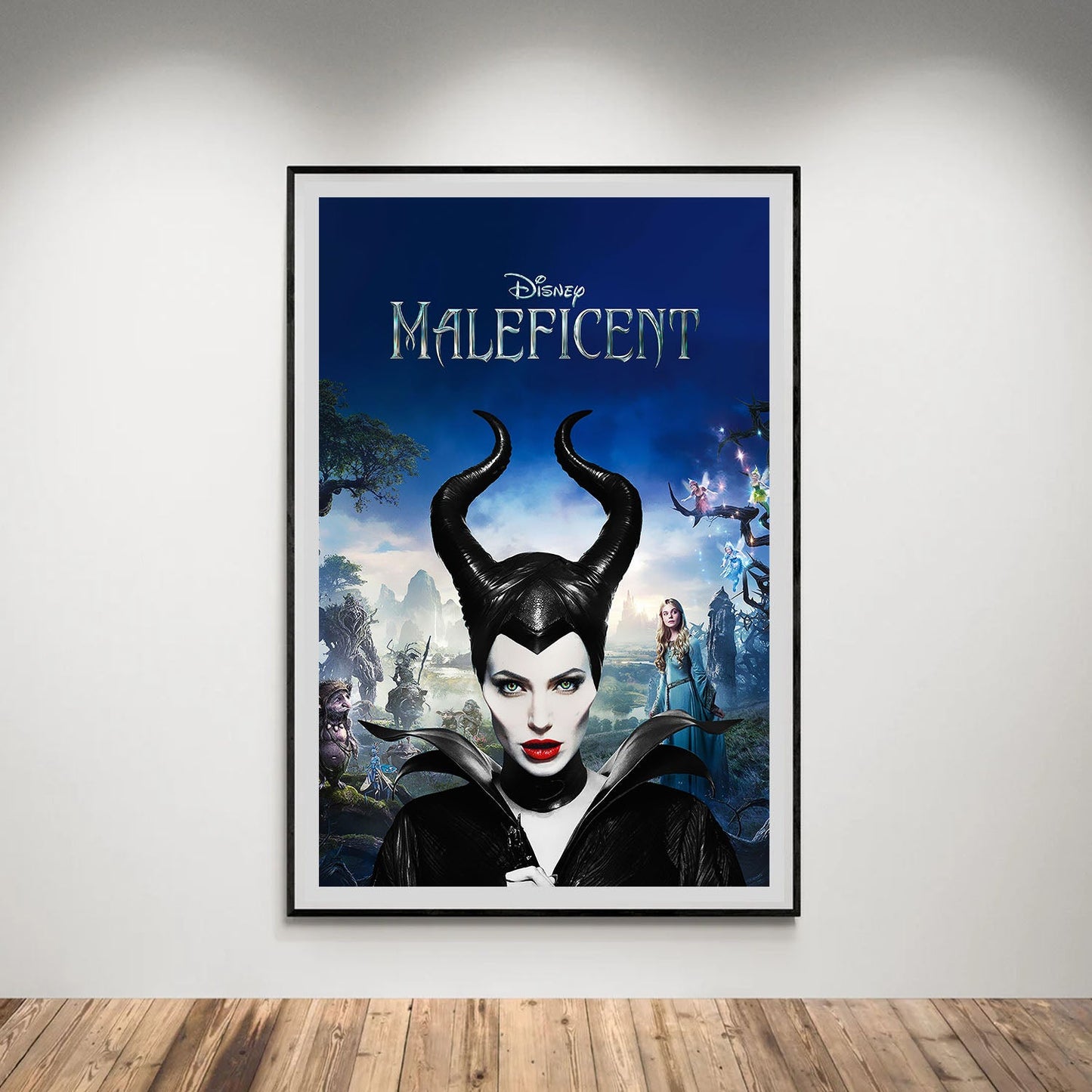 Flex Designs Poster Maleficent Live Action 5 x 7" Home Goods - Movie 2014 Movie Poster