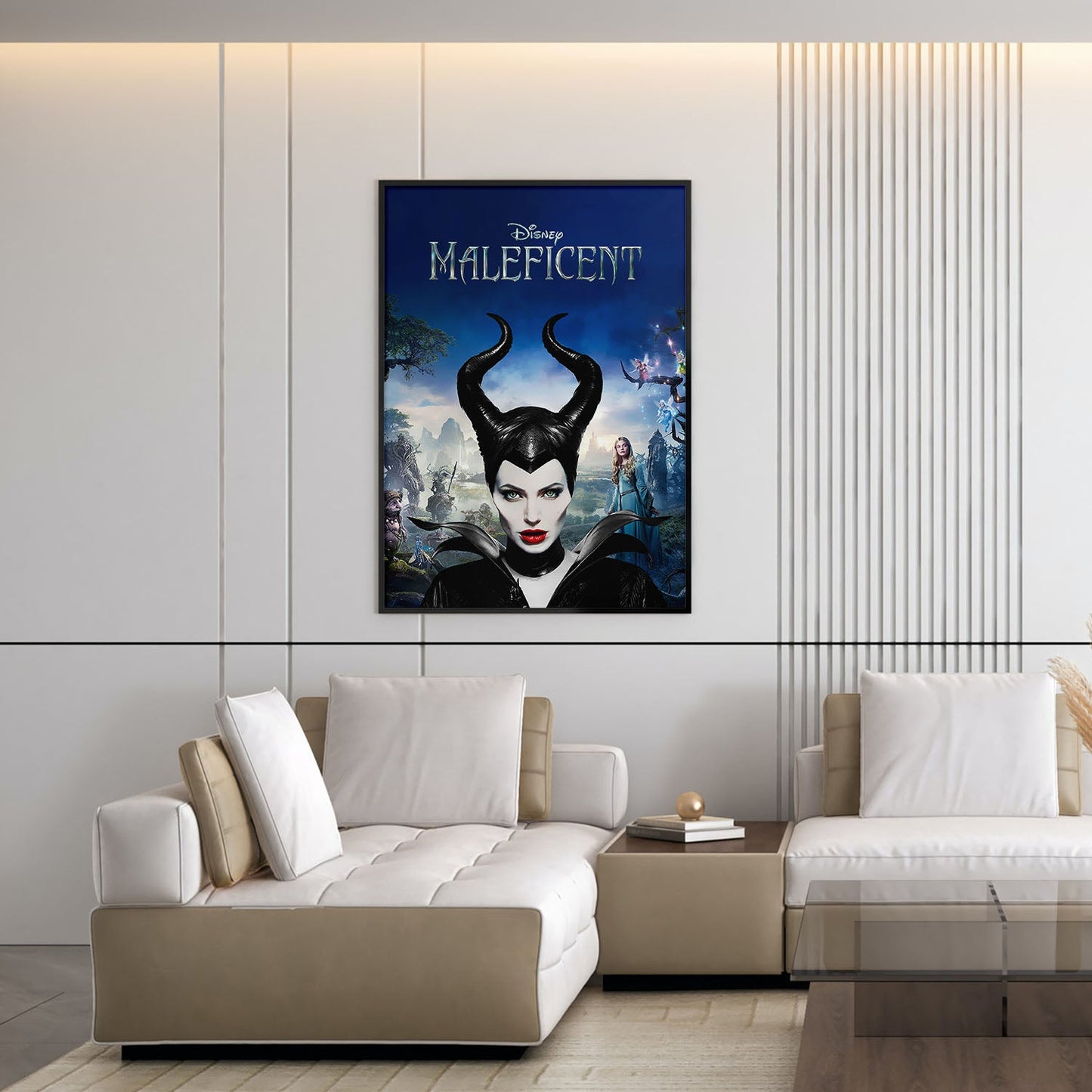 Flex Designs Poster Maleficent Live Action 5 x 7" Home Goods - Movie 2014 Movie Poster