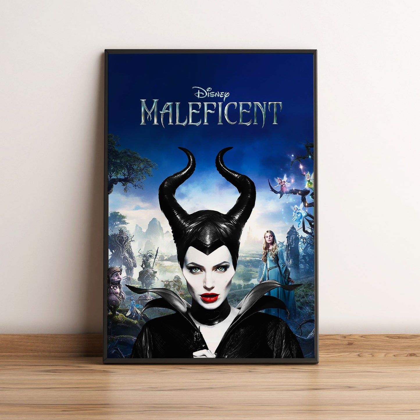 Flex Designs Poster Maleficent Live Action 5 x 7" Home Goods - Movie 2014 Movie Poster