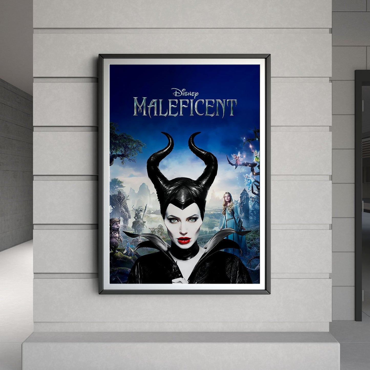 Flex Designs Poster Maleficent Live Action 8 x 10" Home Goods - Movie 2014 Movie Poster