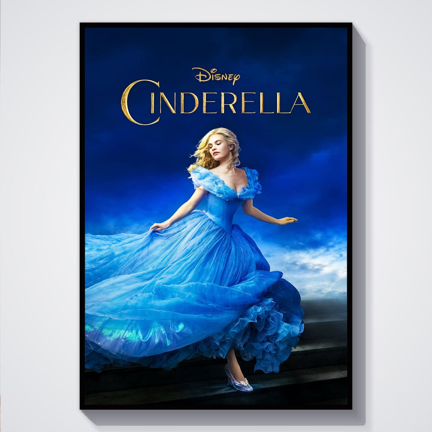 Flex Designs Poster Cinderella Live Action 5 x 7" Home Goods - Movie 2015 Movie Poster