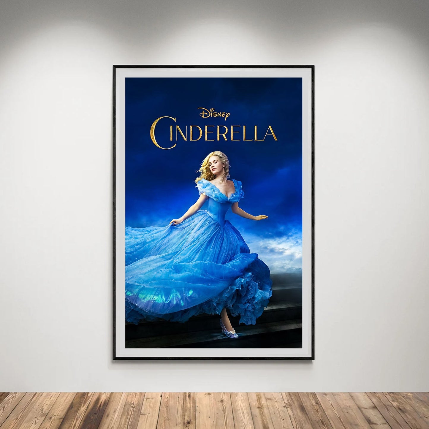 Flex Designs Poster Cinderella Live Action 5 x 7" Home Goods - Movie 2015 Movie Poster