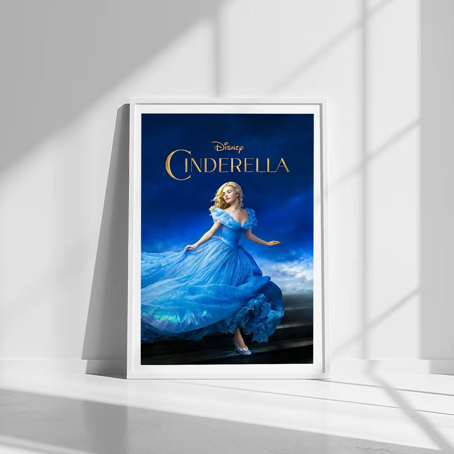 Flex Designs Poster Cinderella Live Action 8 x 10" Home Goods - Movie 2015 Movie Poster