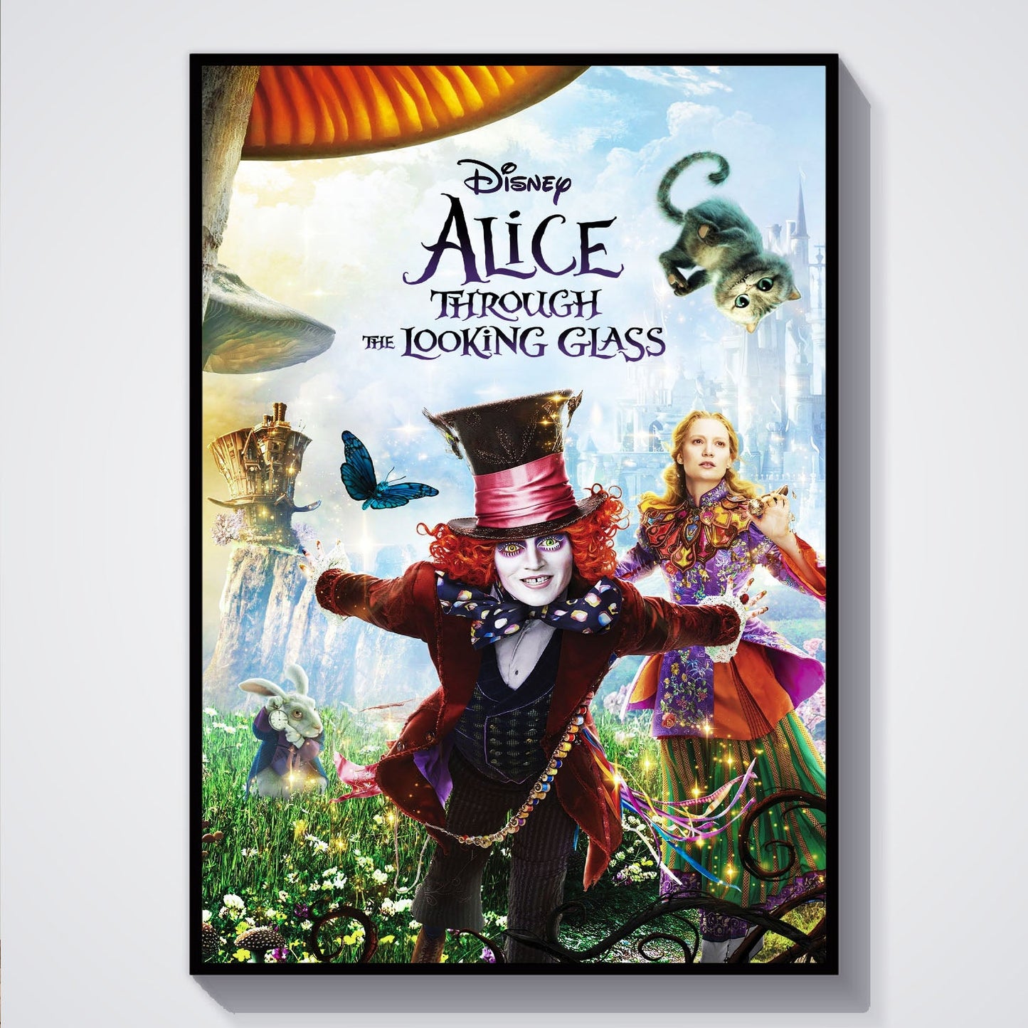 Flex Designs Poster Alice Through the Looking Glass Live Action 5 x 7" Home Goods - Movie 2016 Movie Poster