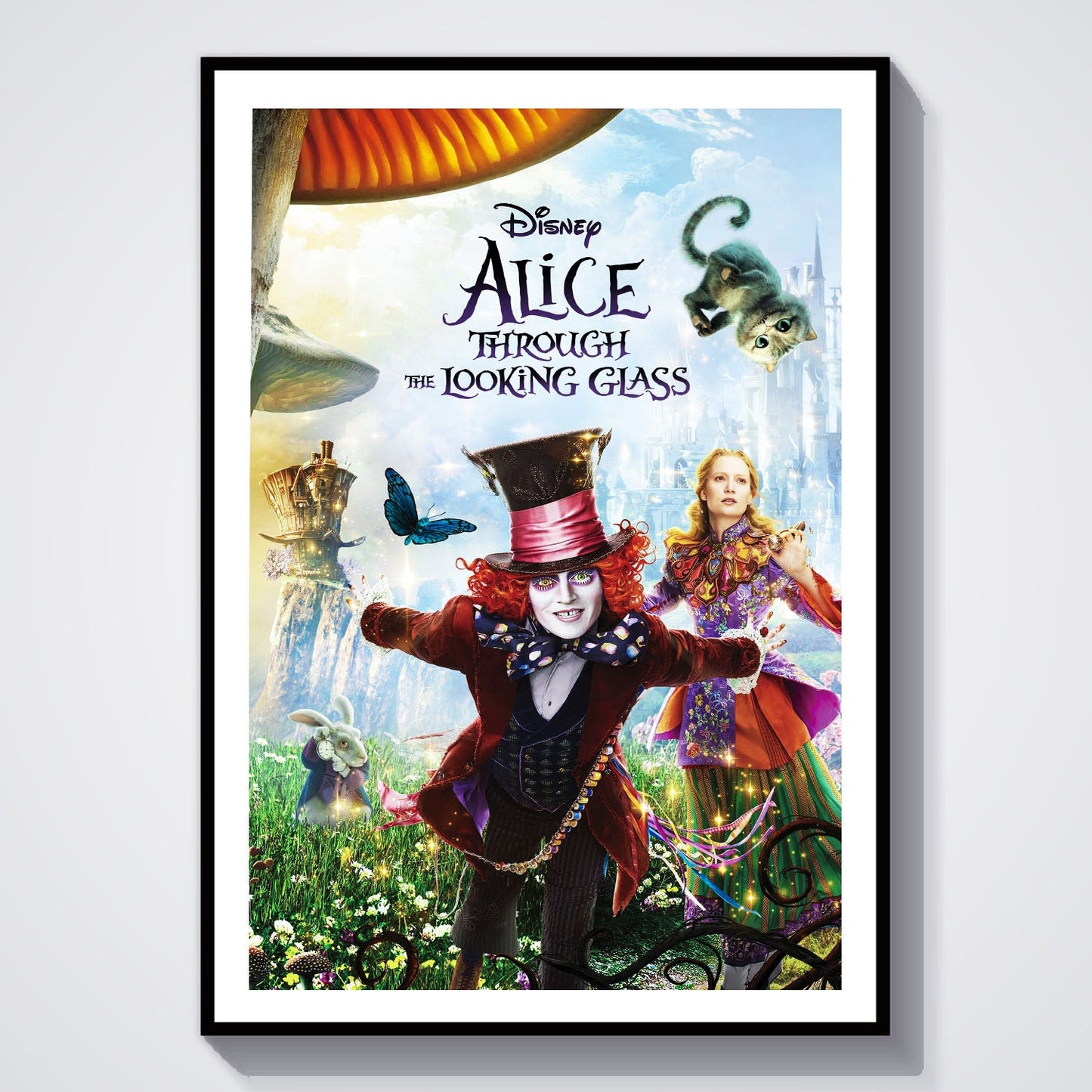 Flex Designs Poster Alice Through the Looking Glass Live Action 8 x 10" Home Goods - Movie 2016 Movie Poster