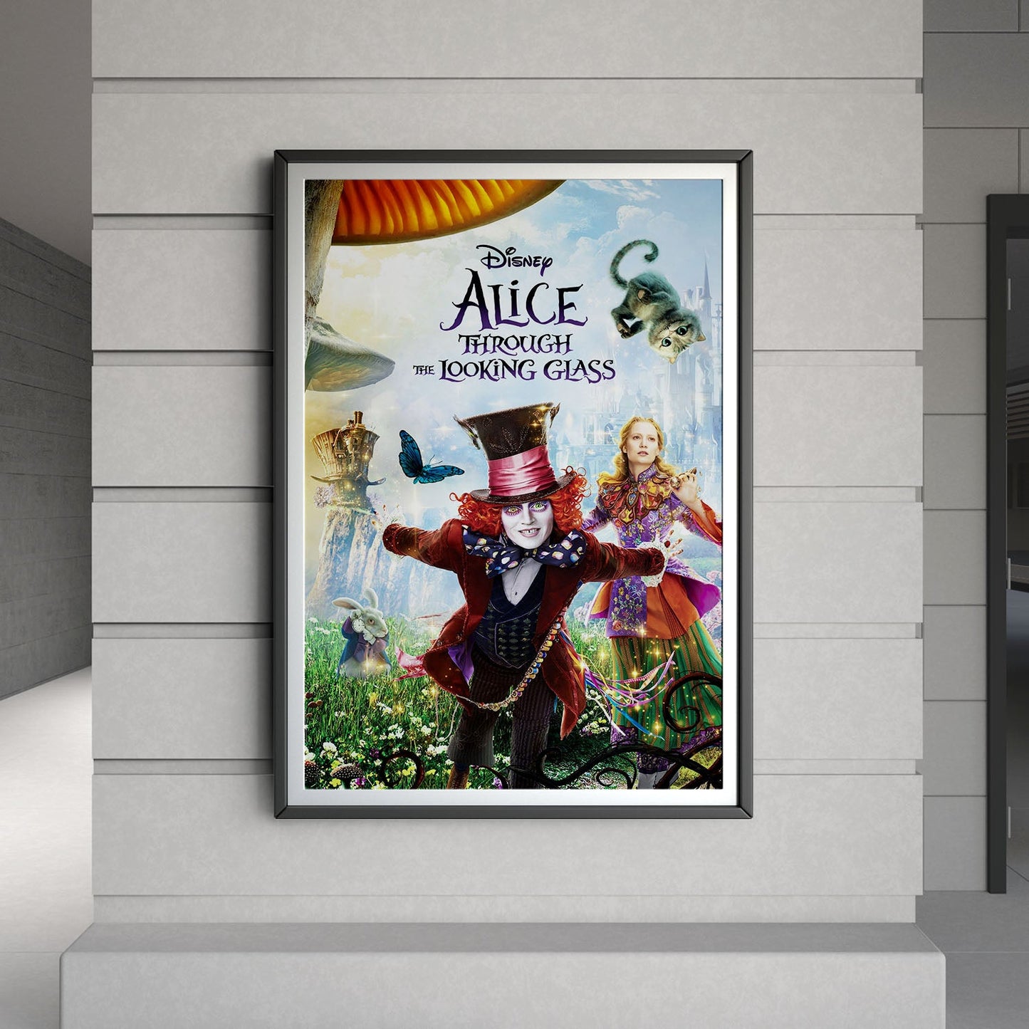 Flex Designs Poster Alice Through the Looking Glass Live Action 8 x 10" Home Goods - Movie 2016 Movie Poster