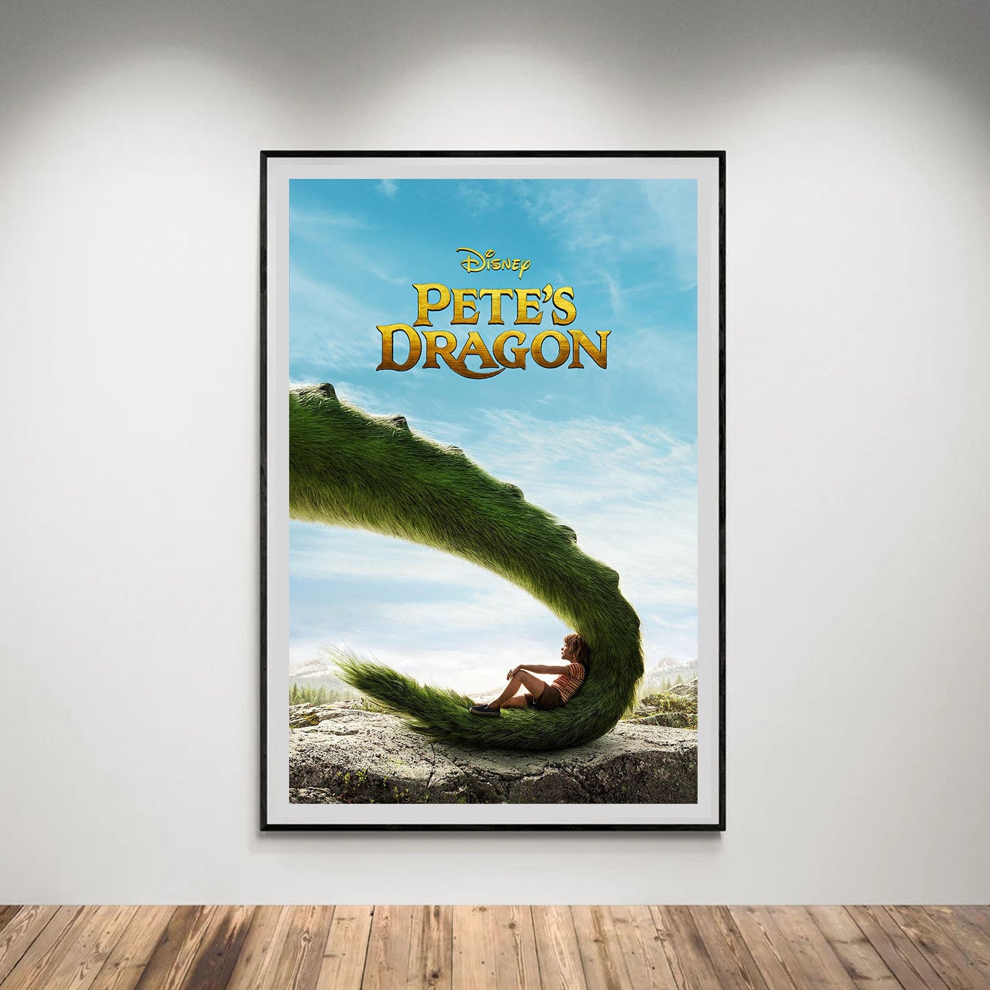 Flex Designs Poster Petes Dragon Live Action 5 x 7" Home Goods - Movie 2016 Movie Poster