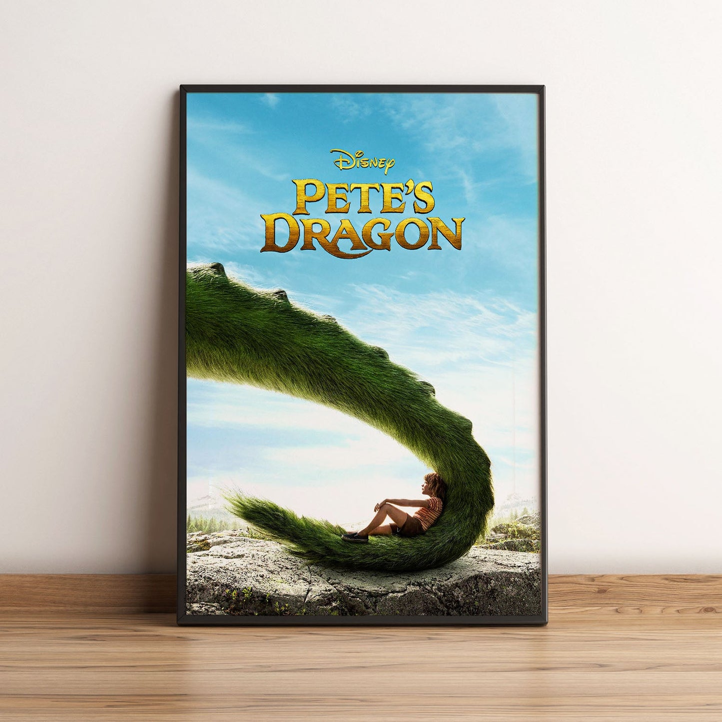Flex Designs Poster Petes Dragon Live Action 5 x 7" Home Goods - Movie 2016 Movie Poster