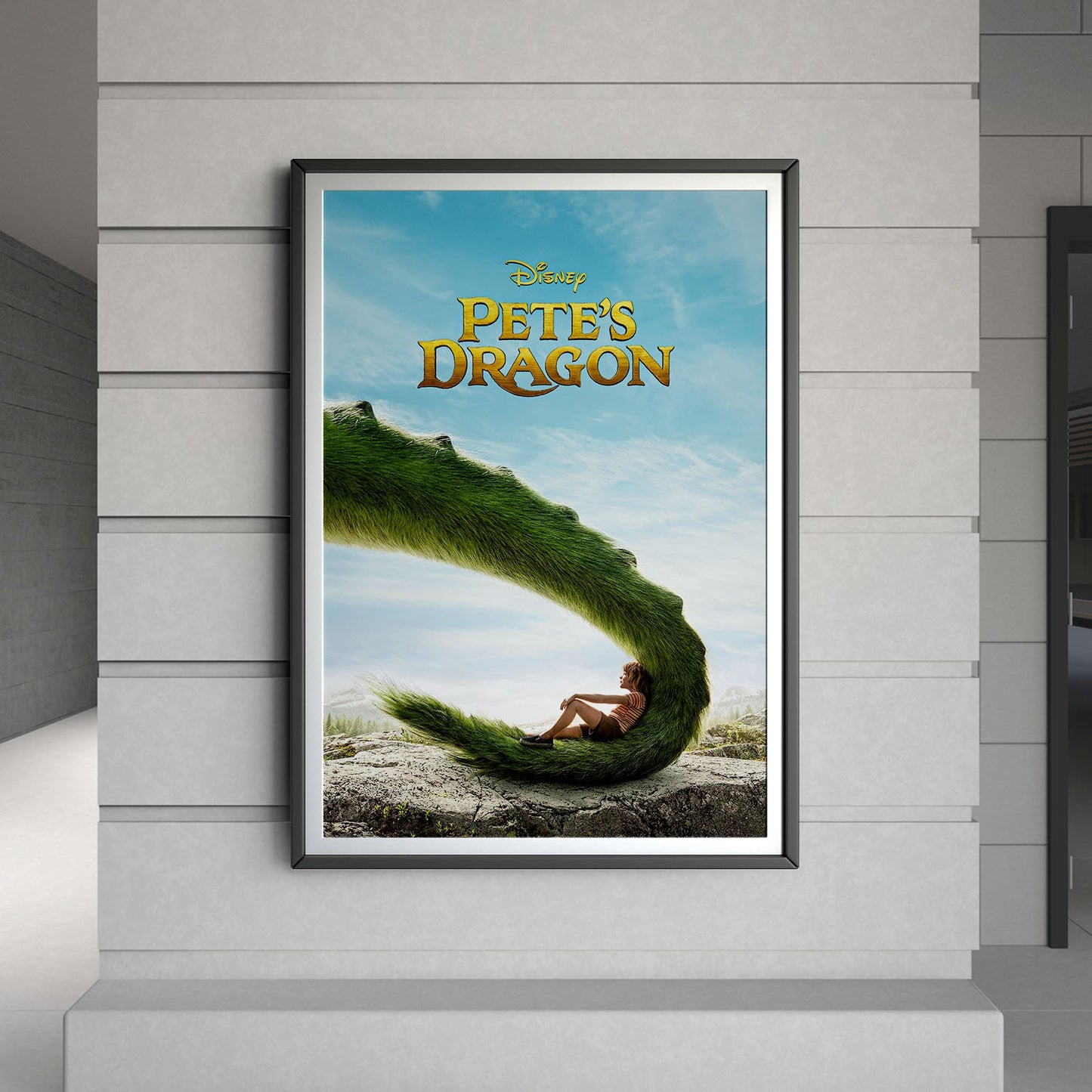 Flex Designs Poster Petes Dragon Live Action 8 x 10" Home Goods - Movie 2016 Movie Poster