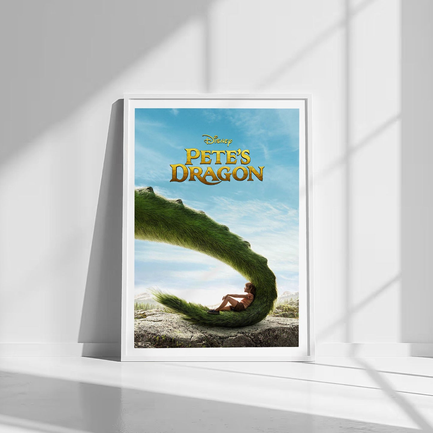 Flex Designs Poster Petes Dragon Live Action 8 x 10" Home Goods - Movie 2016 Movie Poster