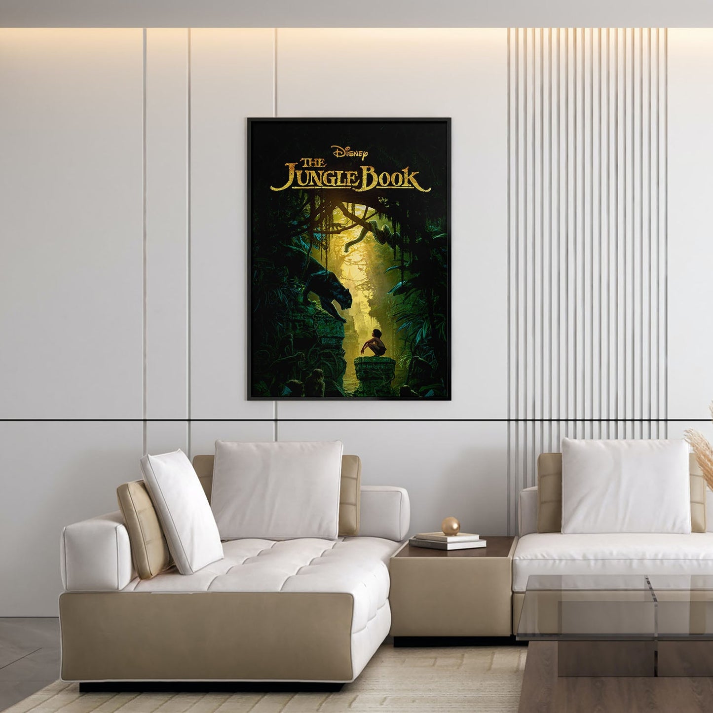Flex Designs Poster The Jungle Book Live Action 5 x 7" Home Goods - Movie 2016 Movie Poster