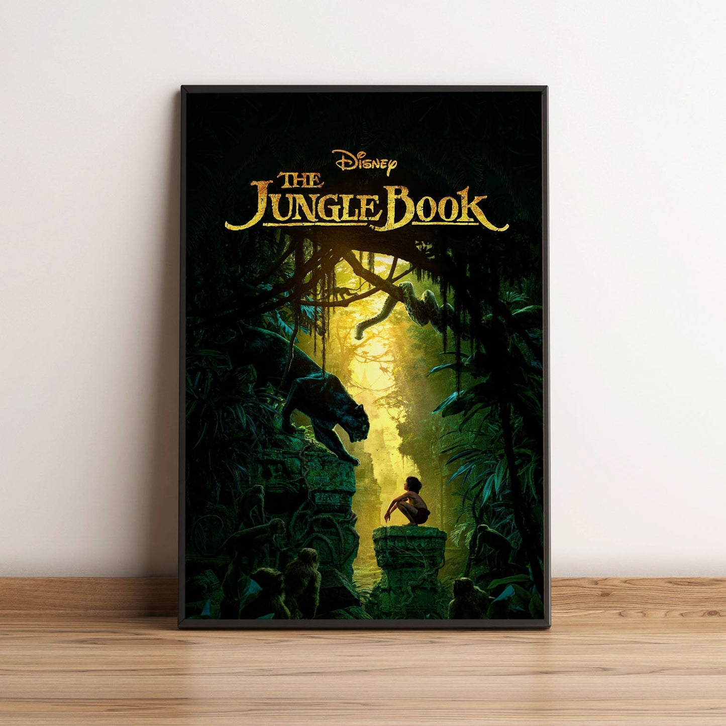 Flex Designs Poster The Jungle Book Live Action 5 x 7" Home Goods - Movie 2016 Movie Poster