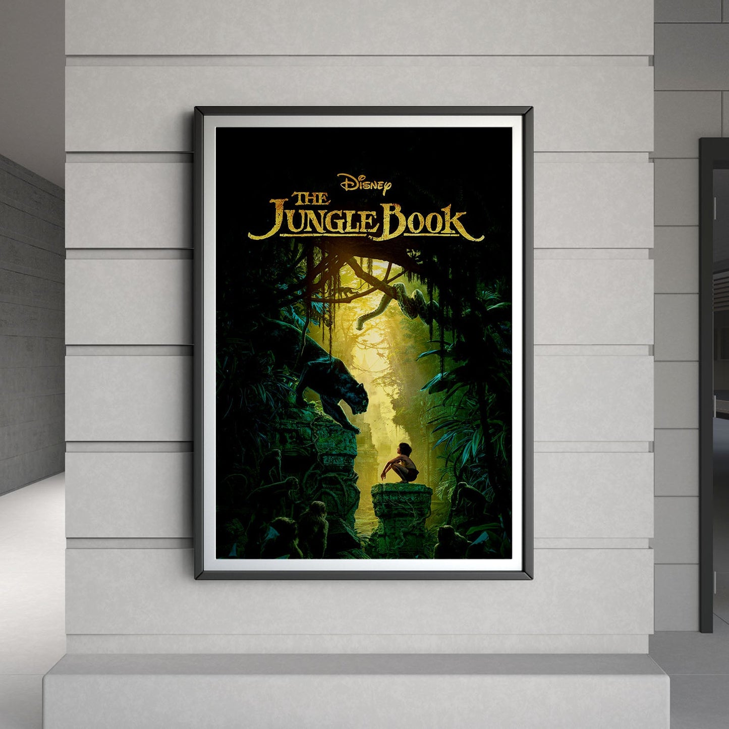 Flex Designs Poster The Jungle Book Live Action 8 x 10" Home Goods - Movie 2016 Movie Poster